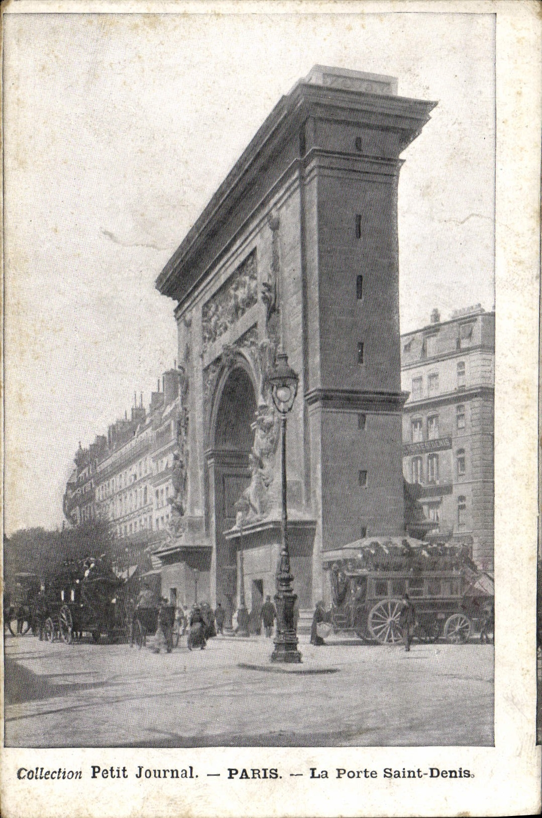 CPA Paris La Porte Saint Denis 