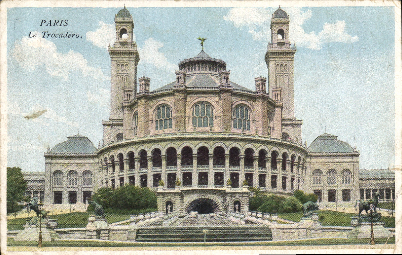 CPA Paris Le Trocadero 