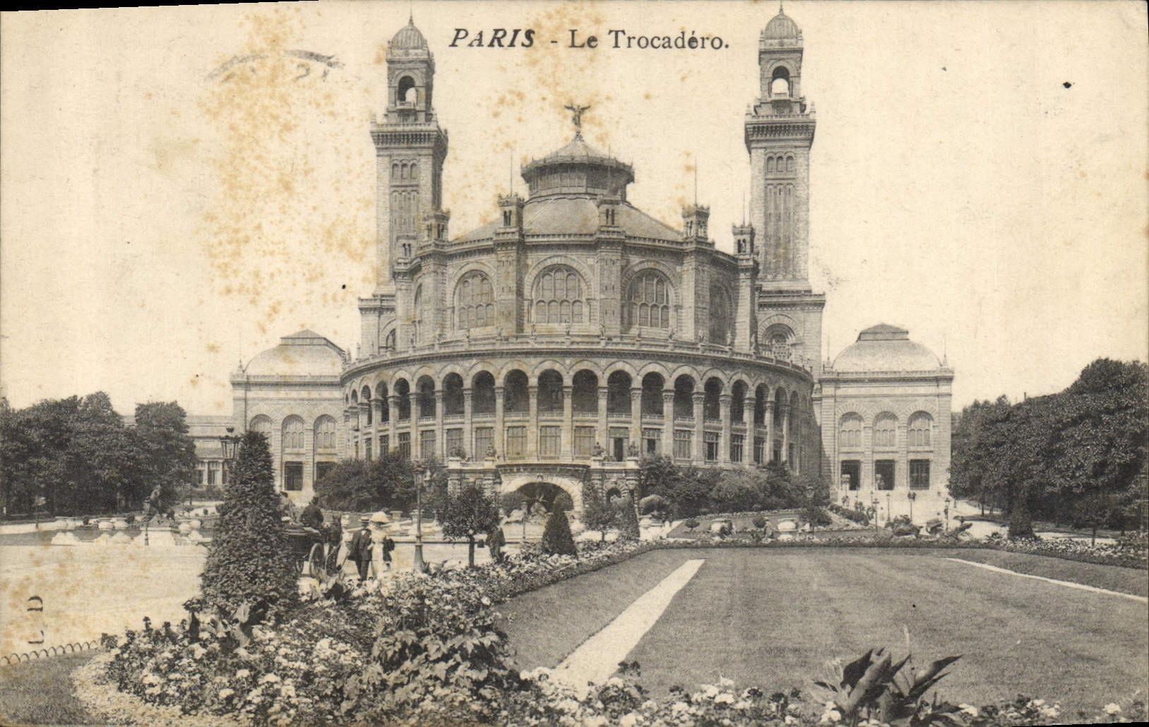 CPA Paris Le Trocadero 