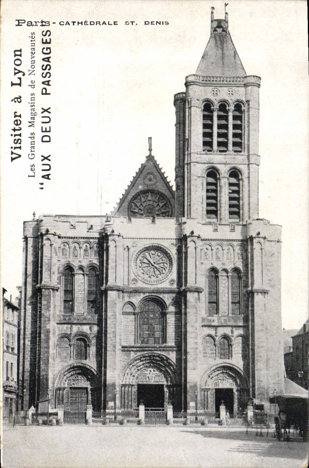 CPA Paris Cathedrale St Denis 
