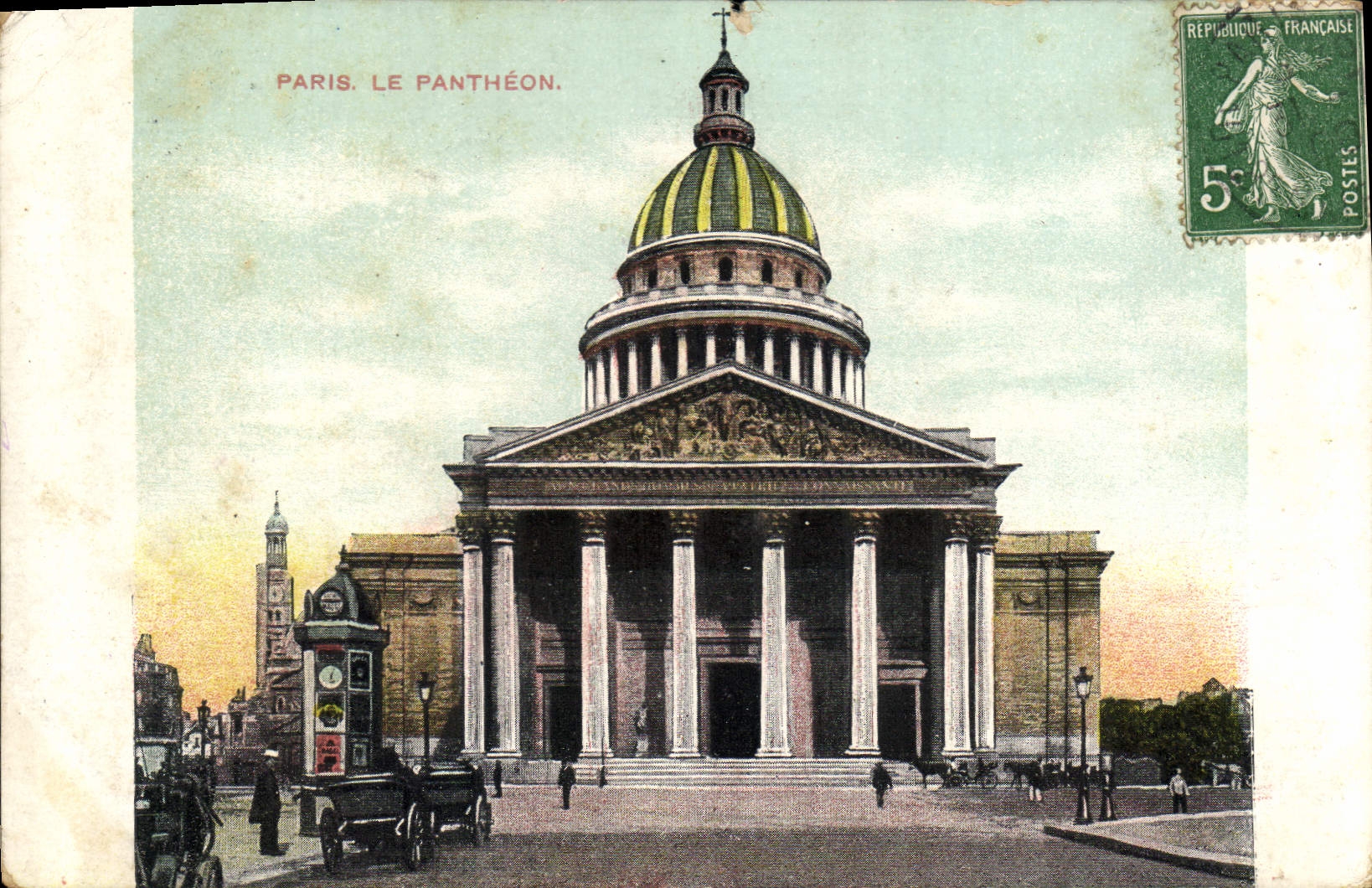 CPA Paris Le Pantheon 