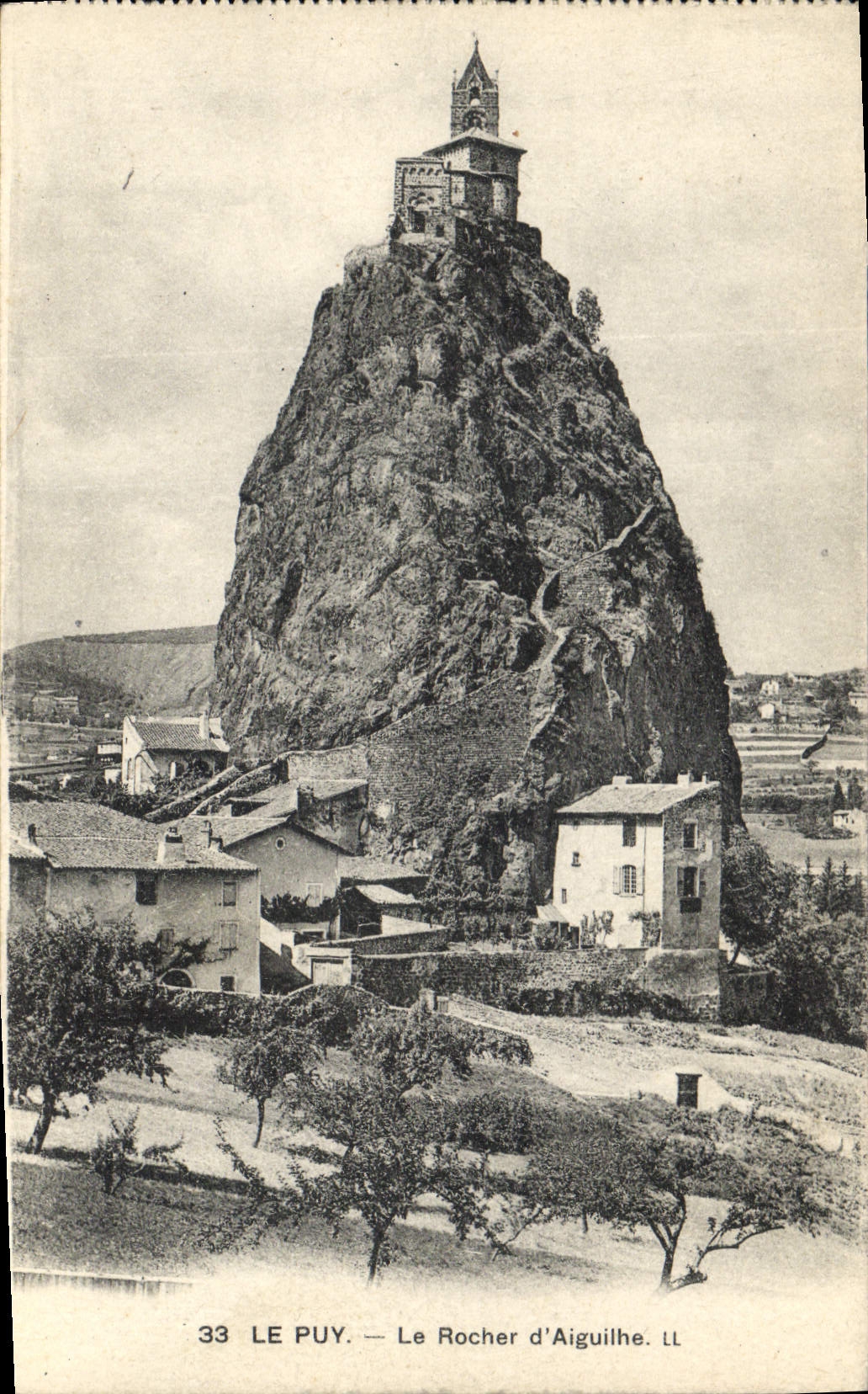 CPA Le Puy Le Rocher d'Aiguilhe