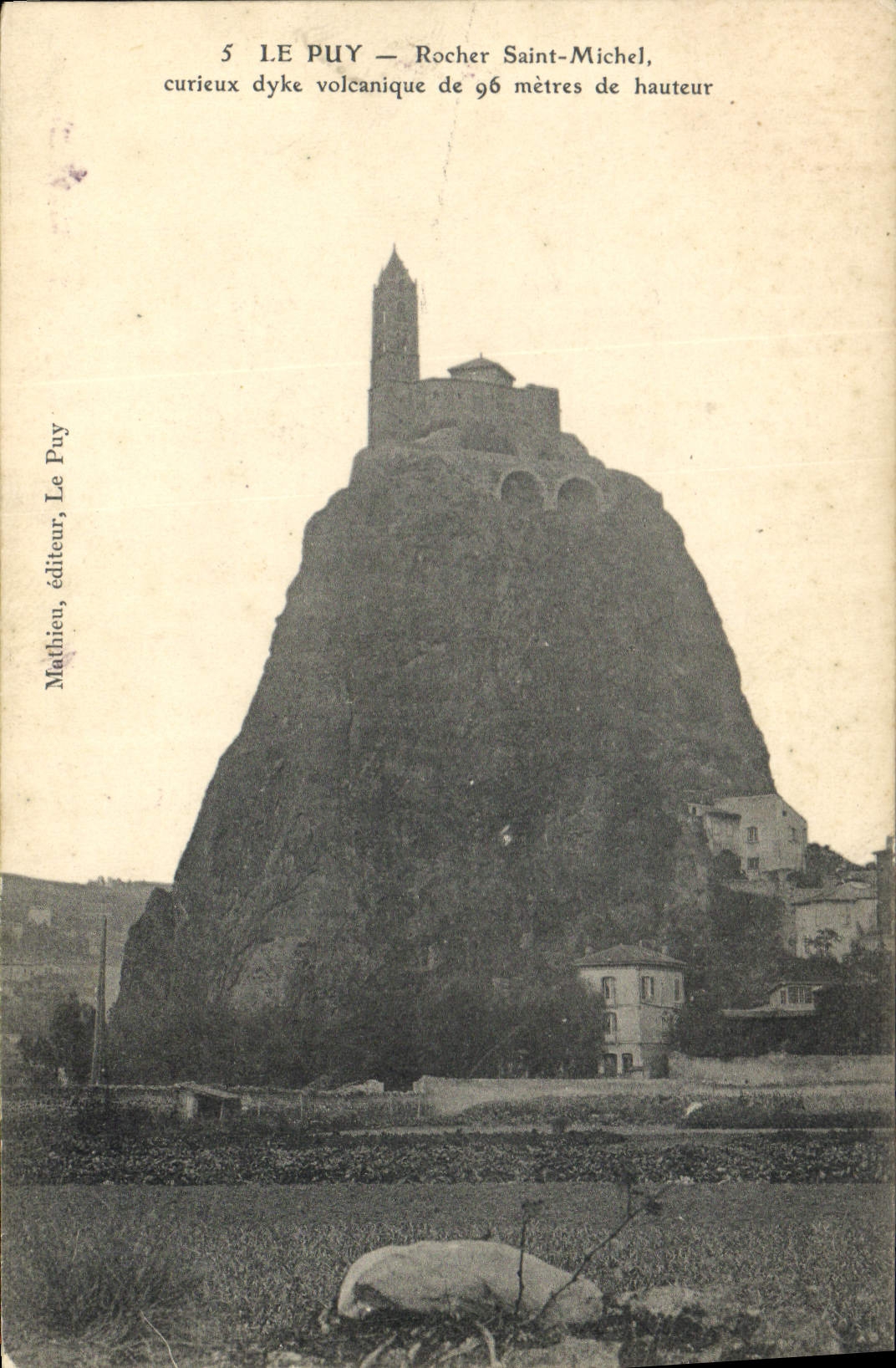 CPA Le Puy Rocher Saint Michel 