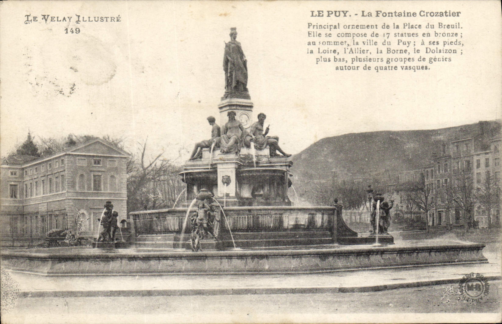CPA Le Puy La Fontaine Crozatier 