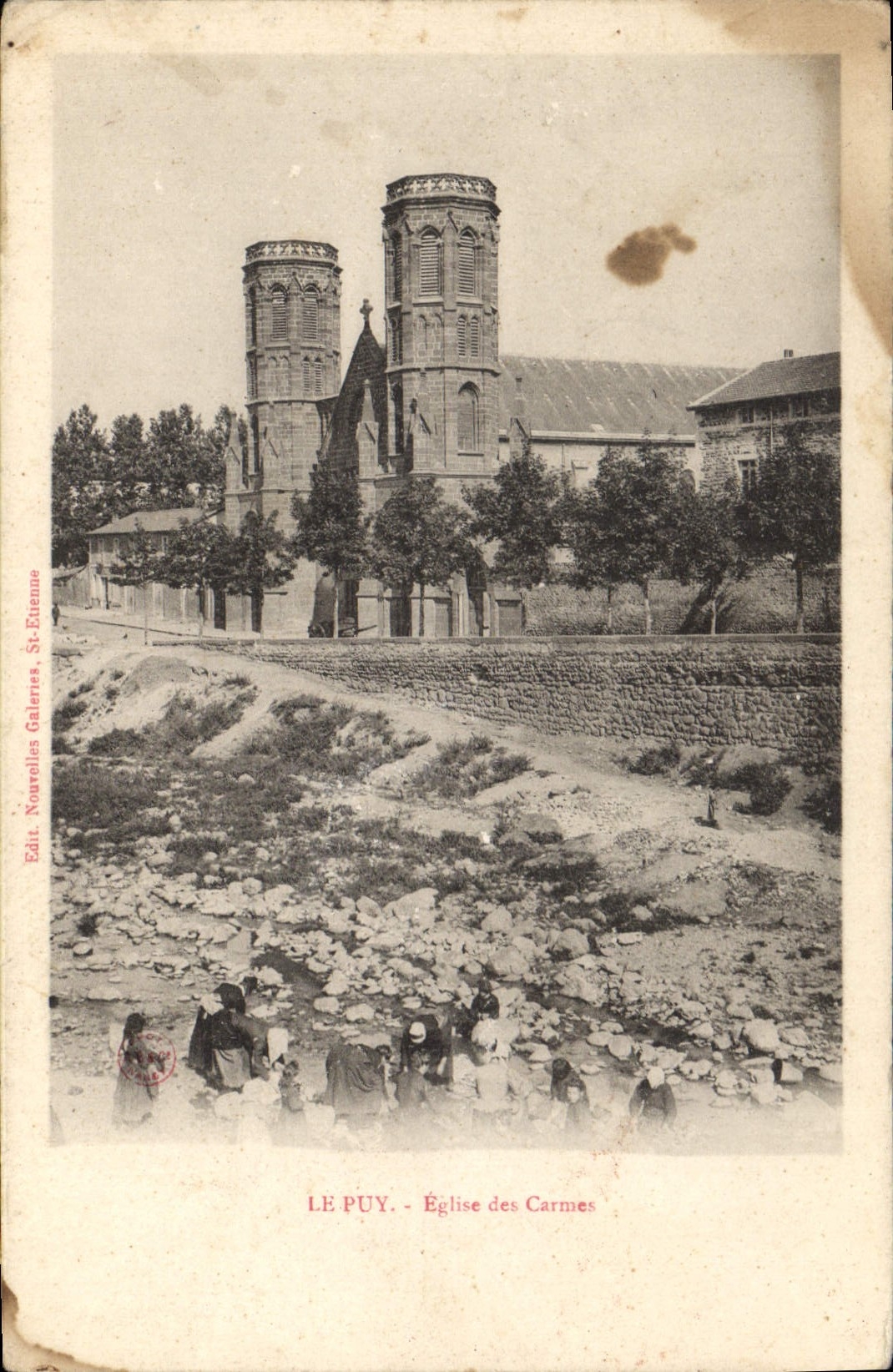 CPA Le Puy Eglise des Carmes 