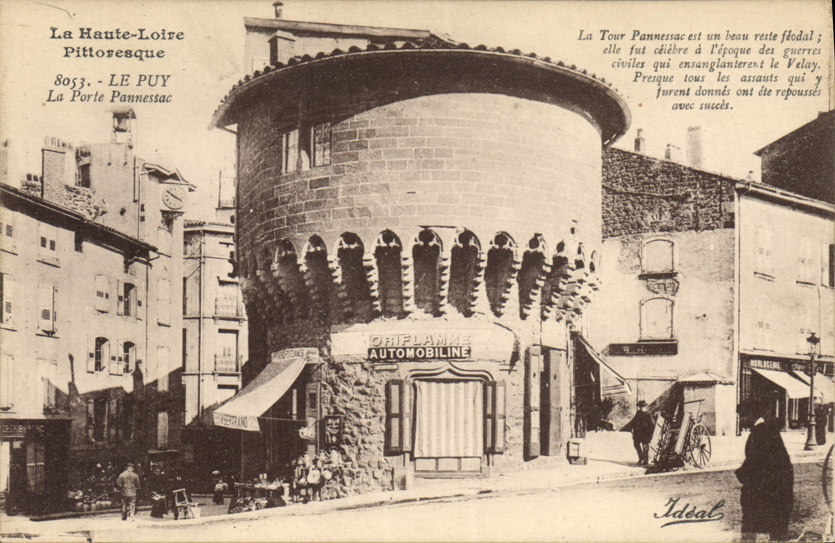 CPA Le Puy La Porte Pannessac 
