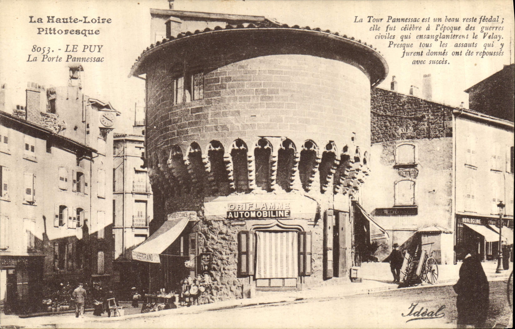 CPA Le Puy La Porte Pannessac 