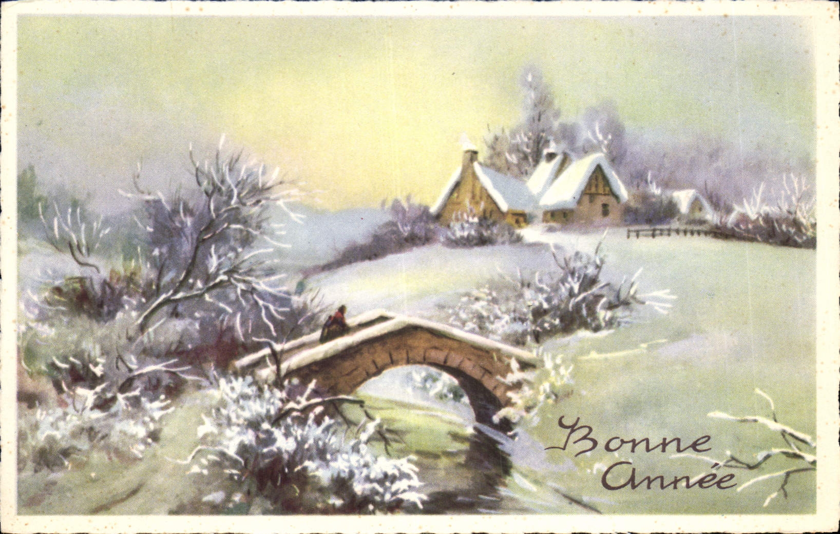 CPA Bonne Annee 
