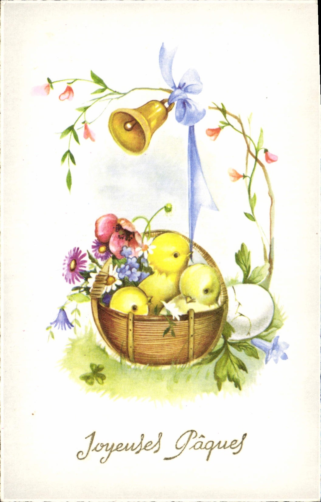 CPA Joyeuses Paques 