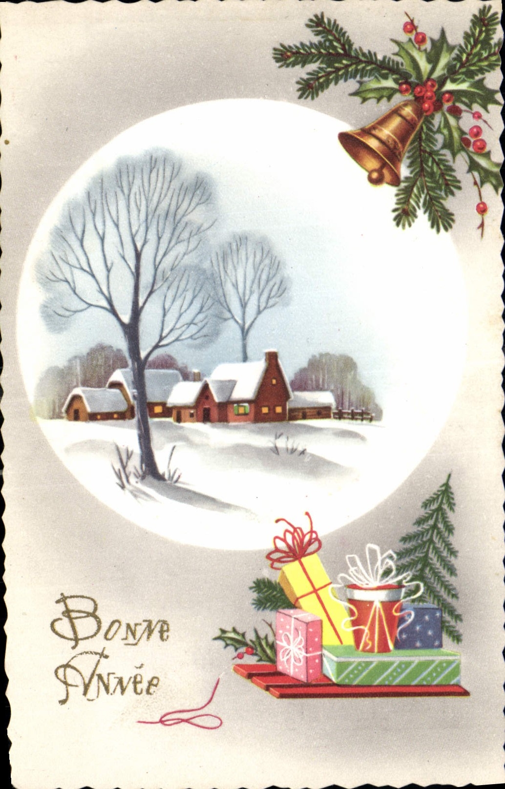 CPA Bonne Annee 