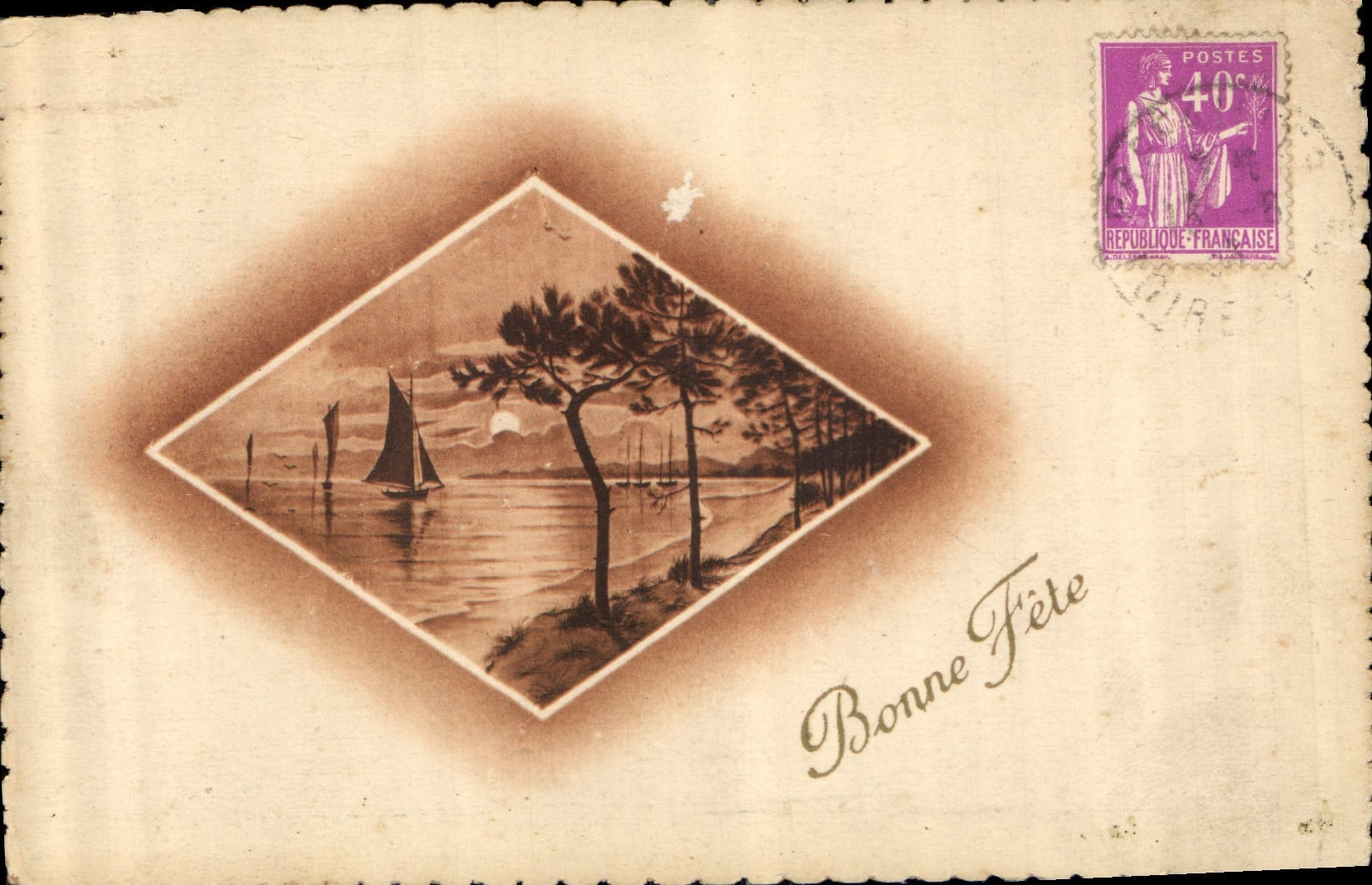 CPA Bonne Fete 
