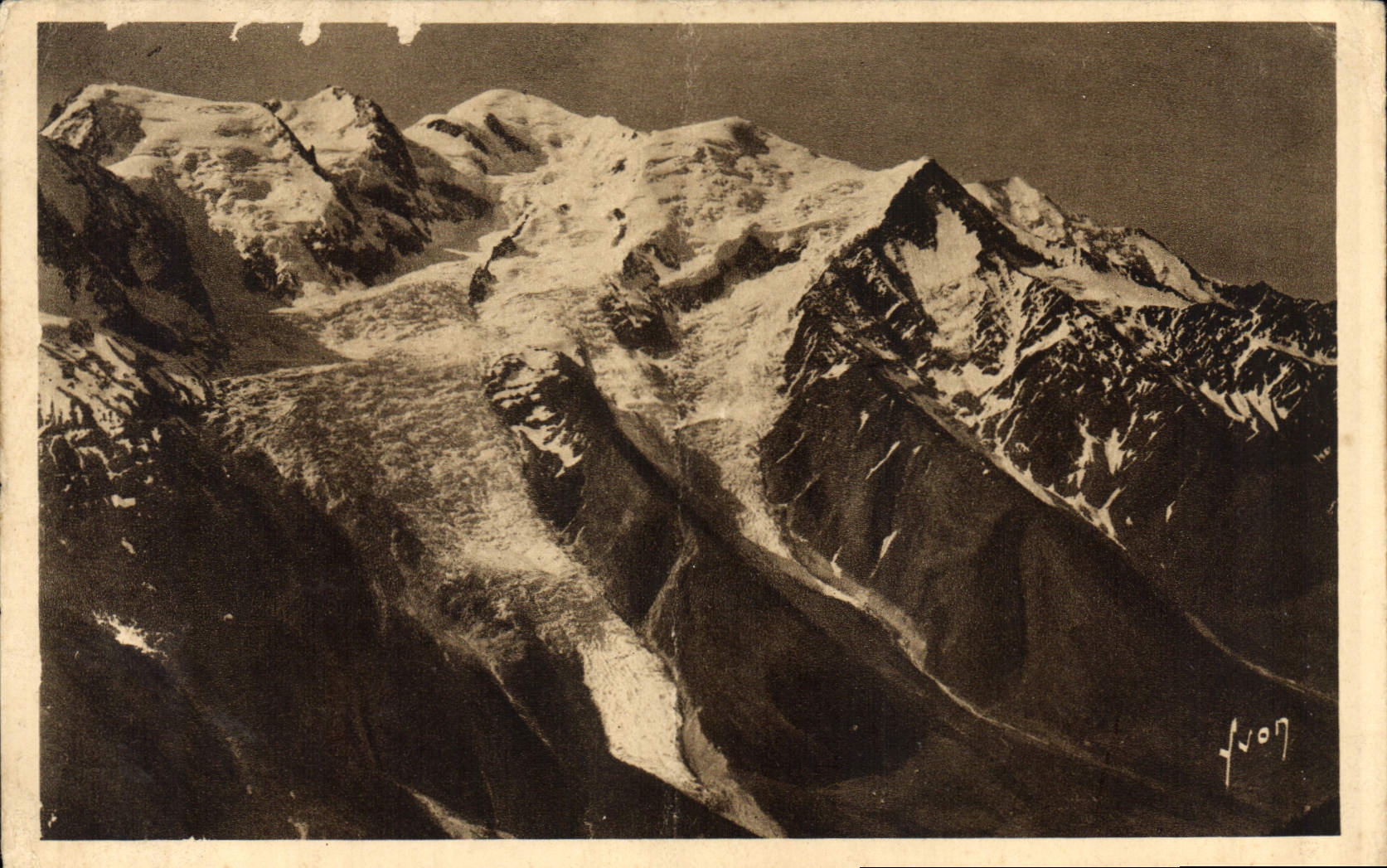 CPA Chamonix Mont Blanc Haute Savoie Le Mont Blanc 