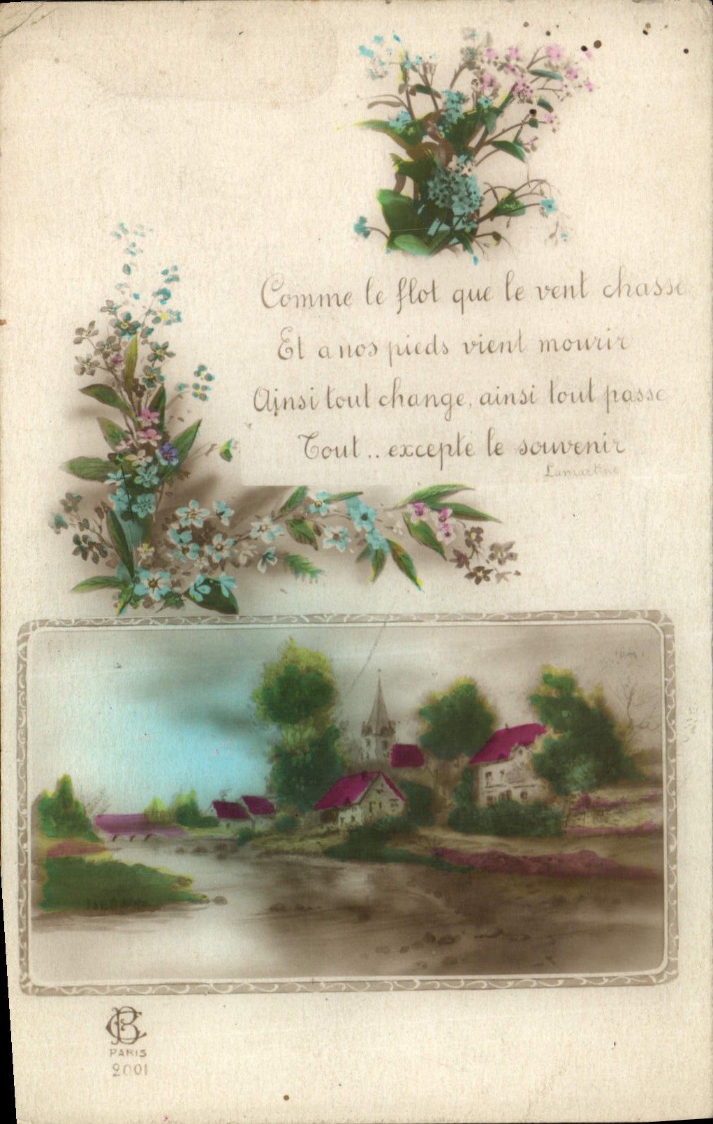 CPA fleurs