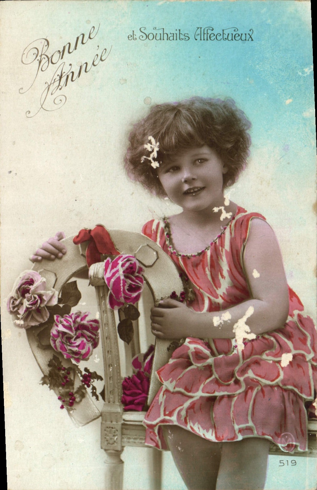 CPA Bonne Annee Enfant