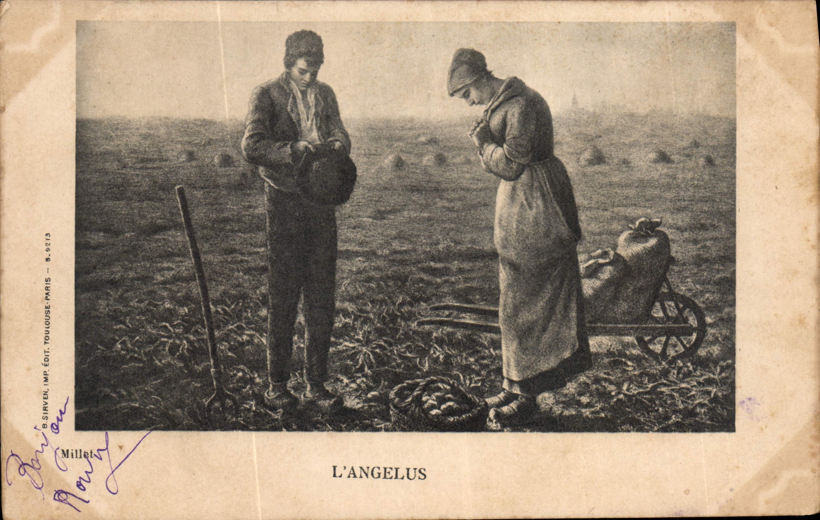 CPA L'Angelus 