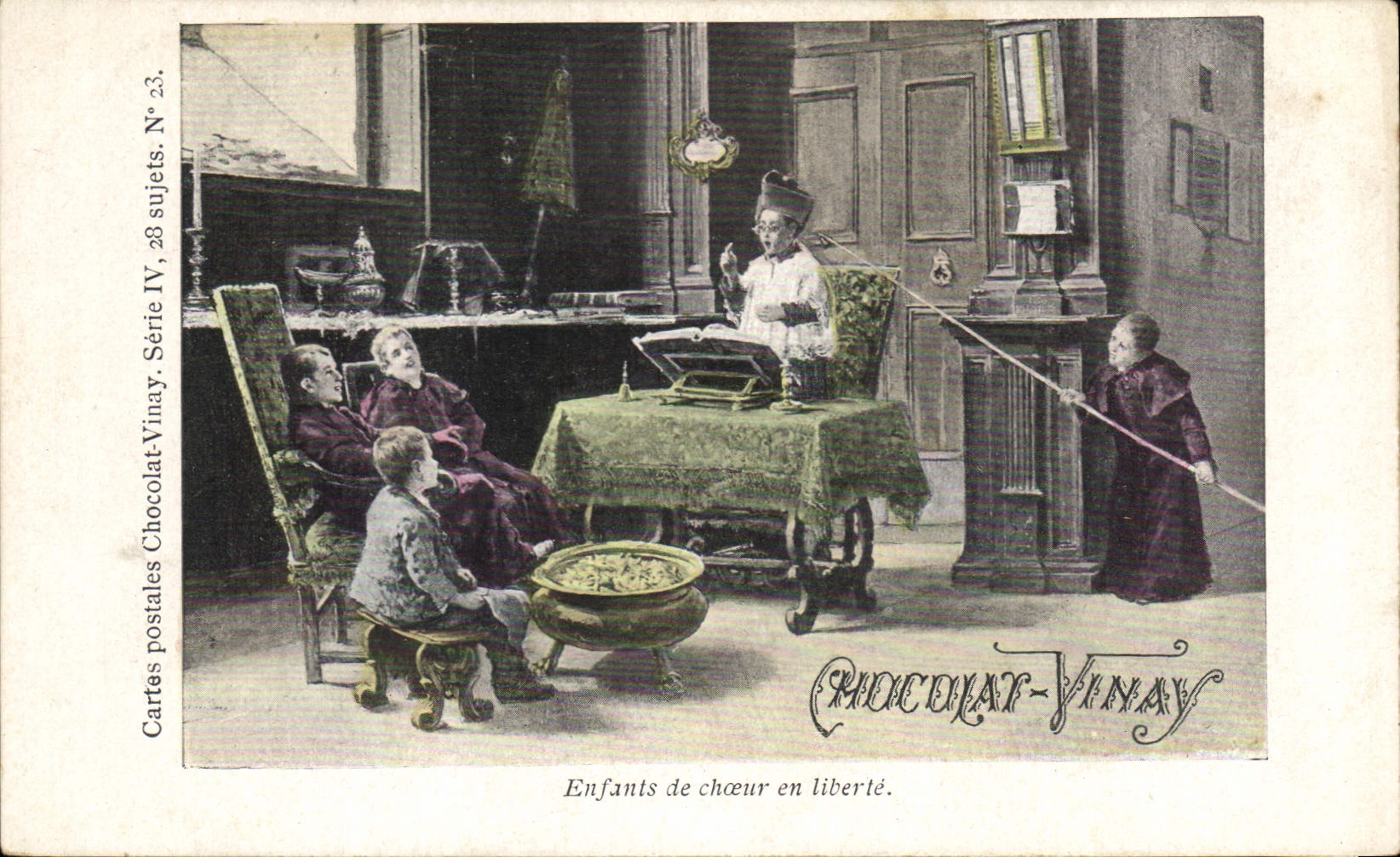 CPA Enfants de choeur en liberte 