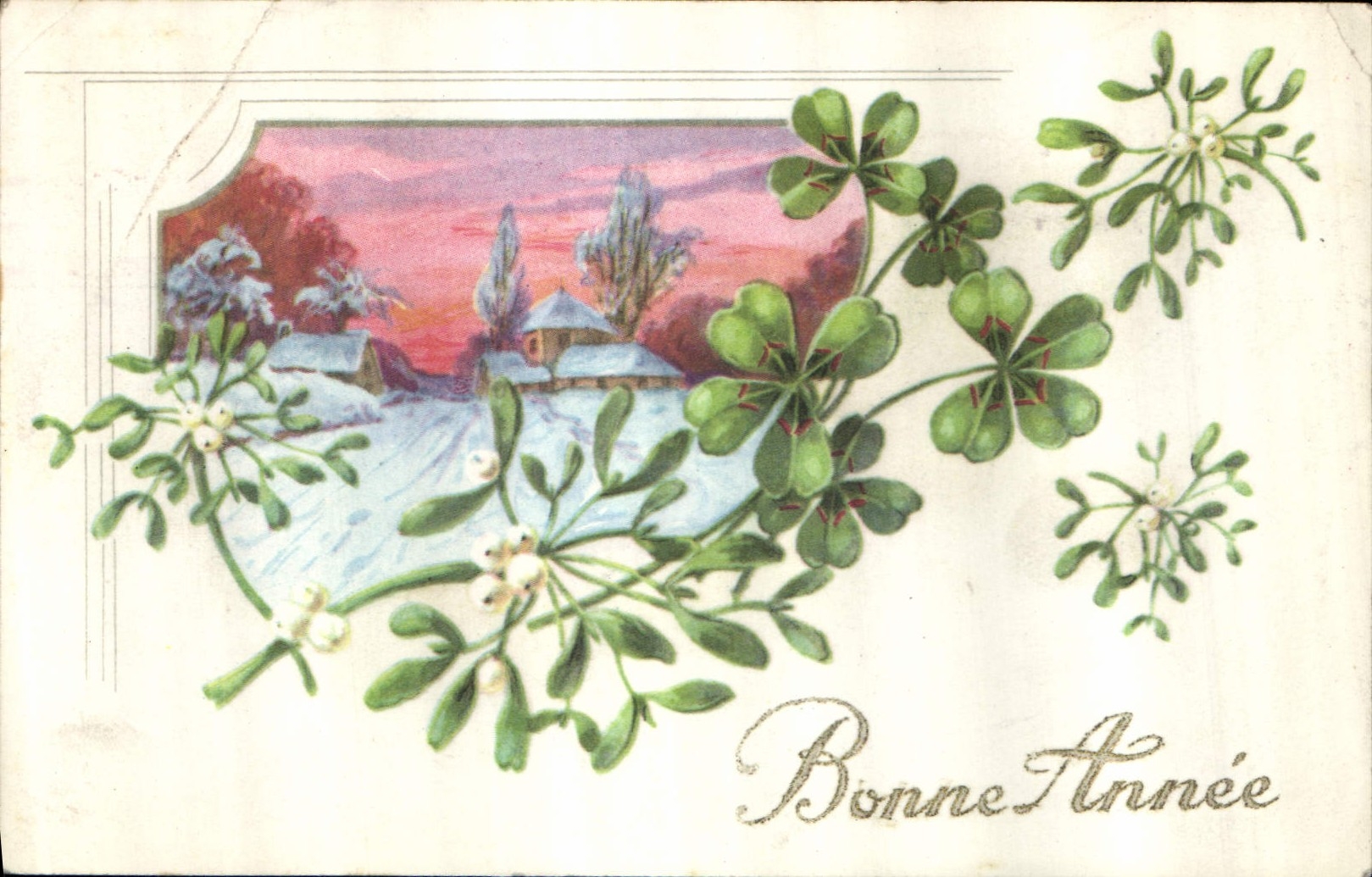 CPA Bonne Annee 