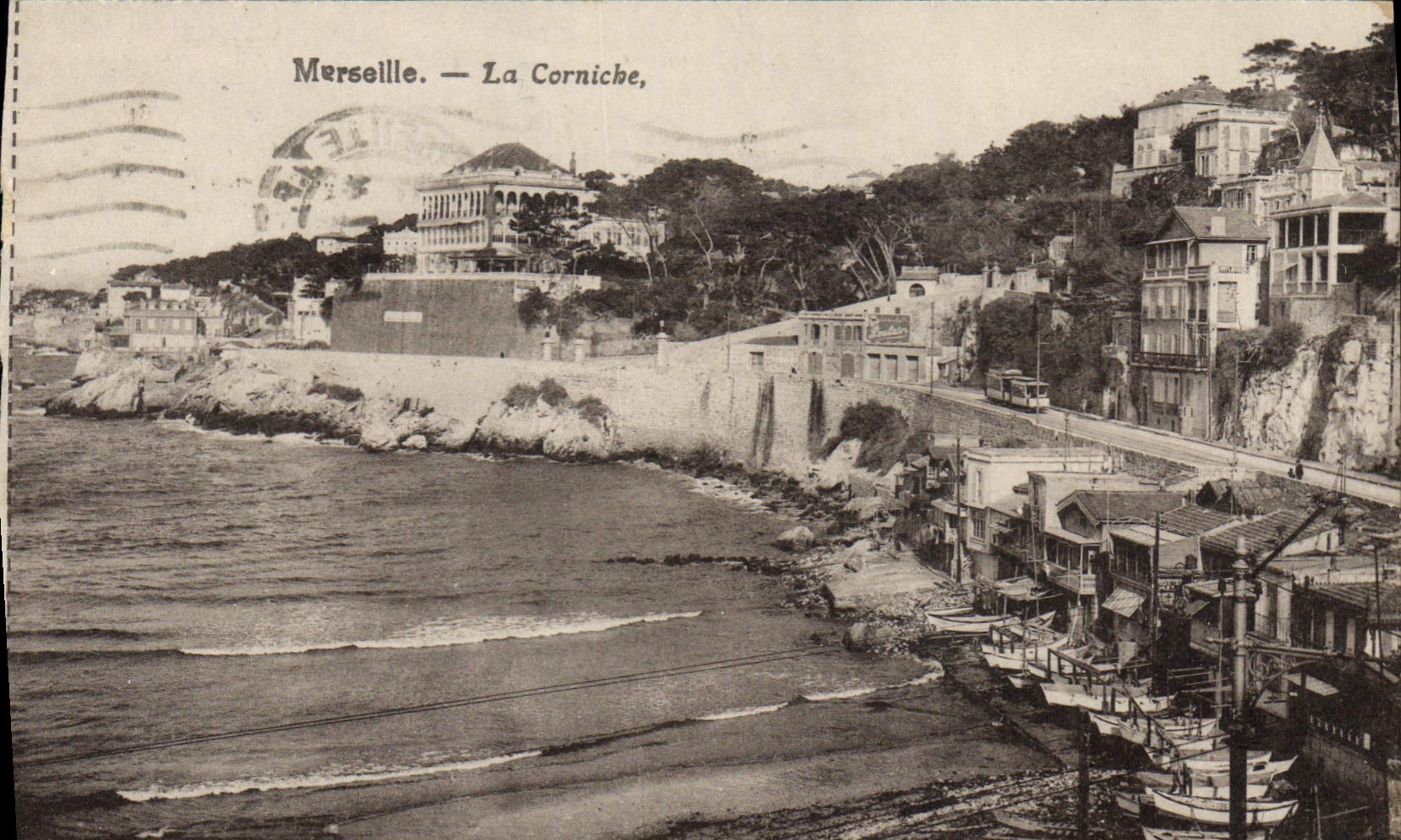 CPA Marseille La Corniche 