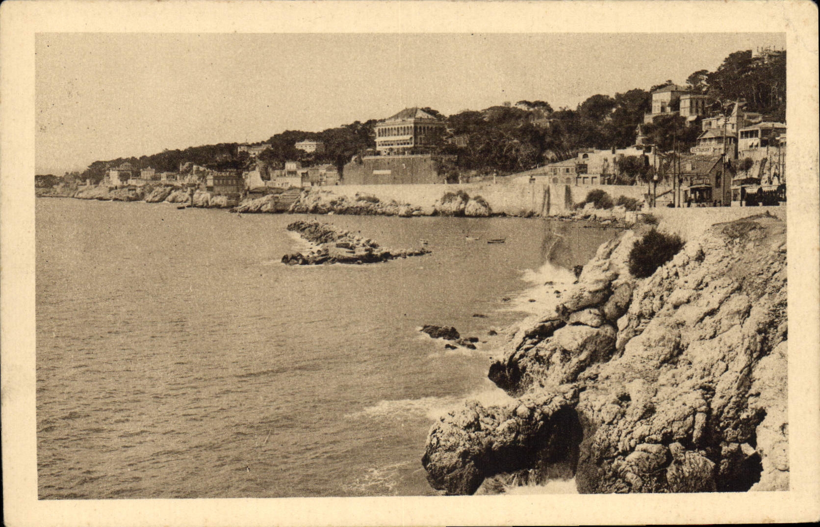 CPA Marseille La Corniche 