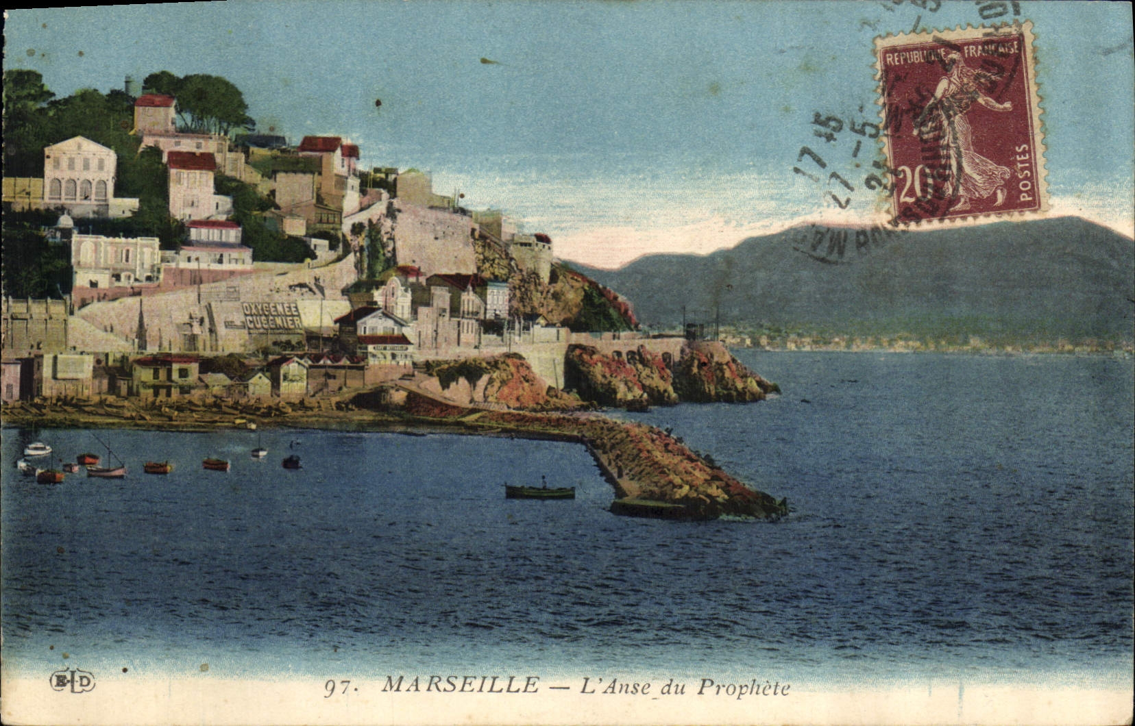 CPA Marseille L'Anse du Prophete 
