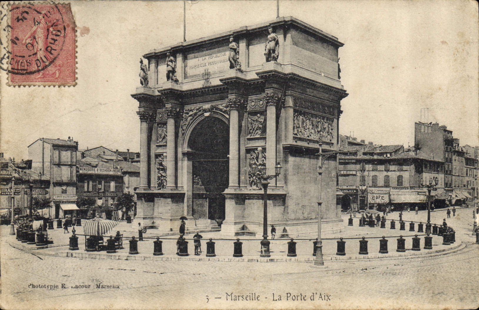CPA Marseille La Porte d'Aix 