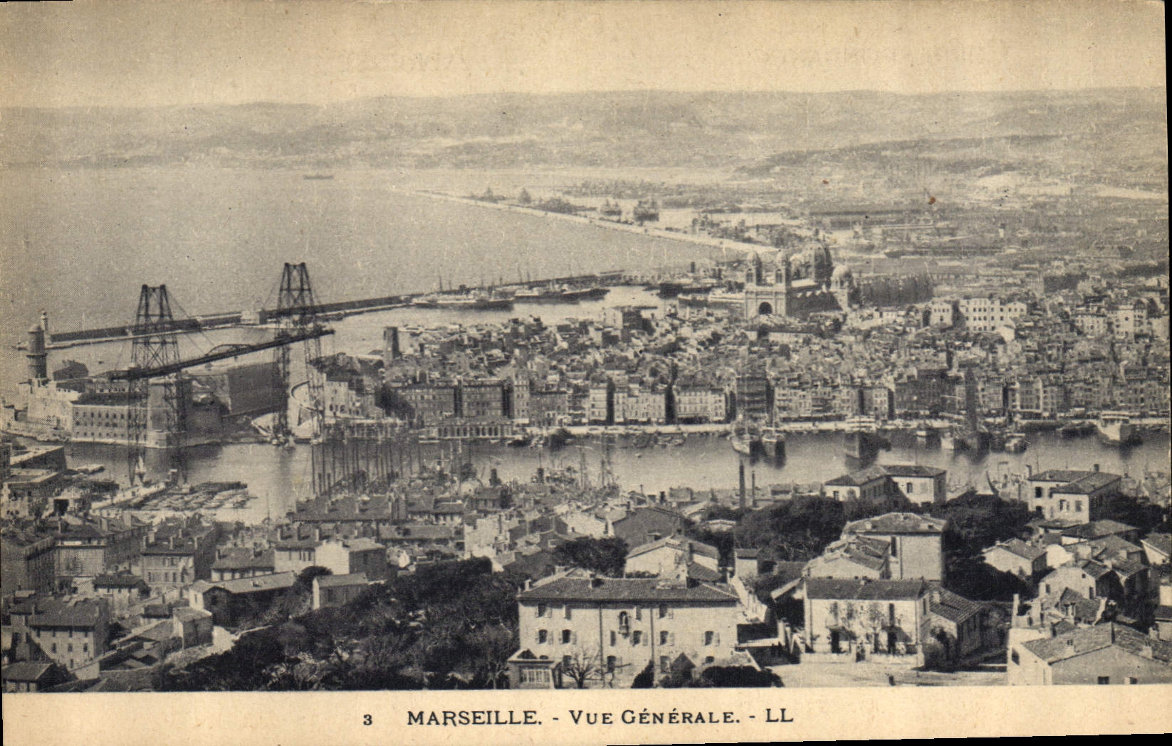 CPA Marseille Vue Generale 