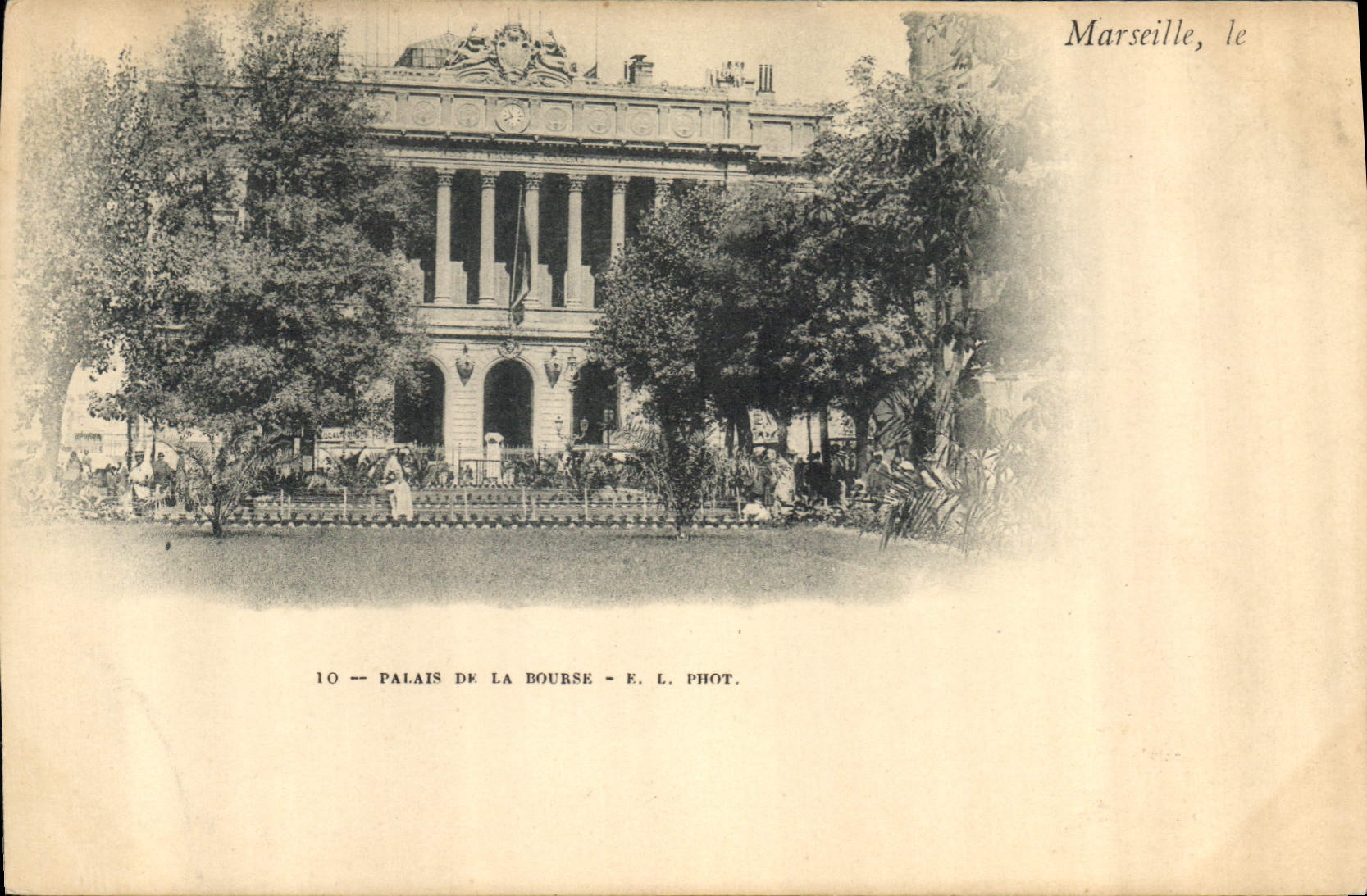 CPA Marseille Palais de la Bourse 