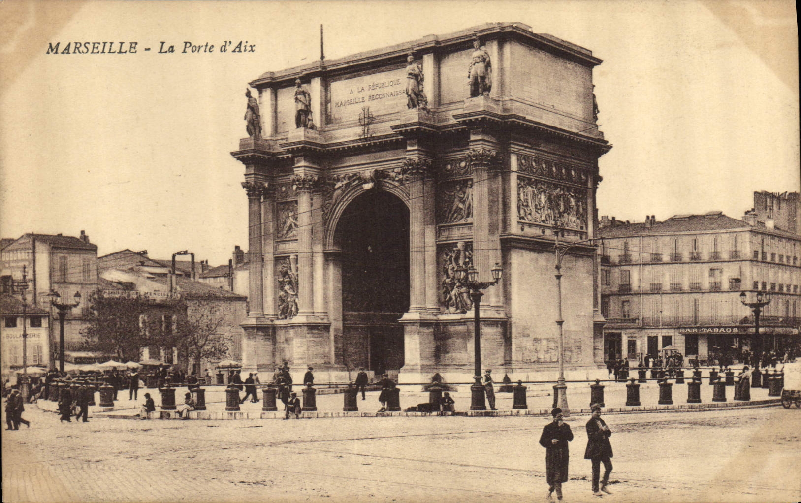 CPA Marseille La Porte d'Aix 