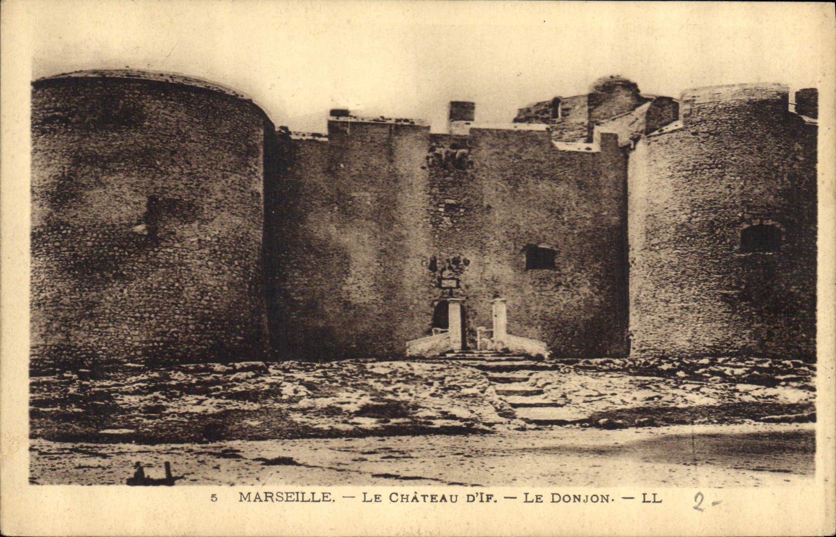 CPA Marseille Le Chateau d'If Le Donjon