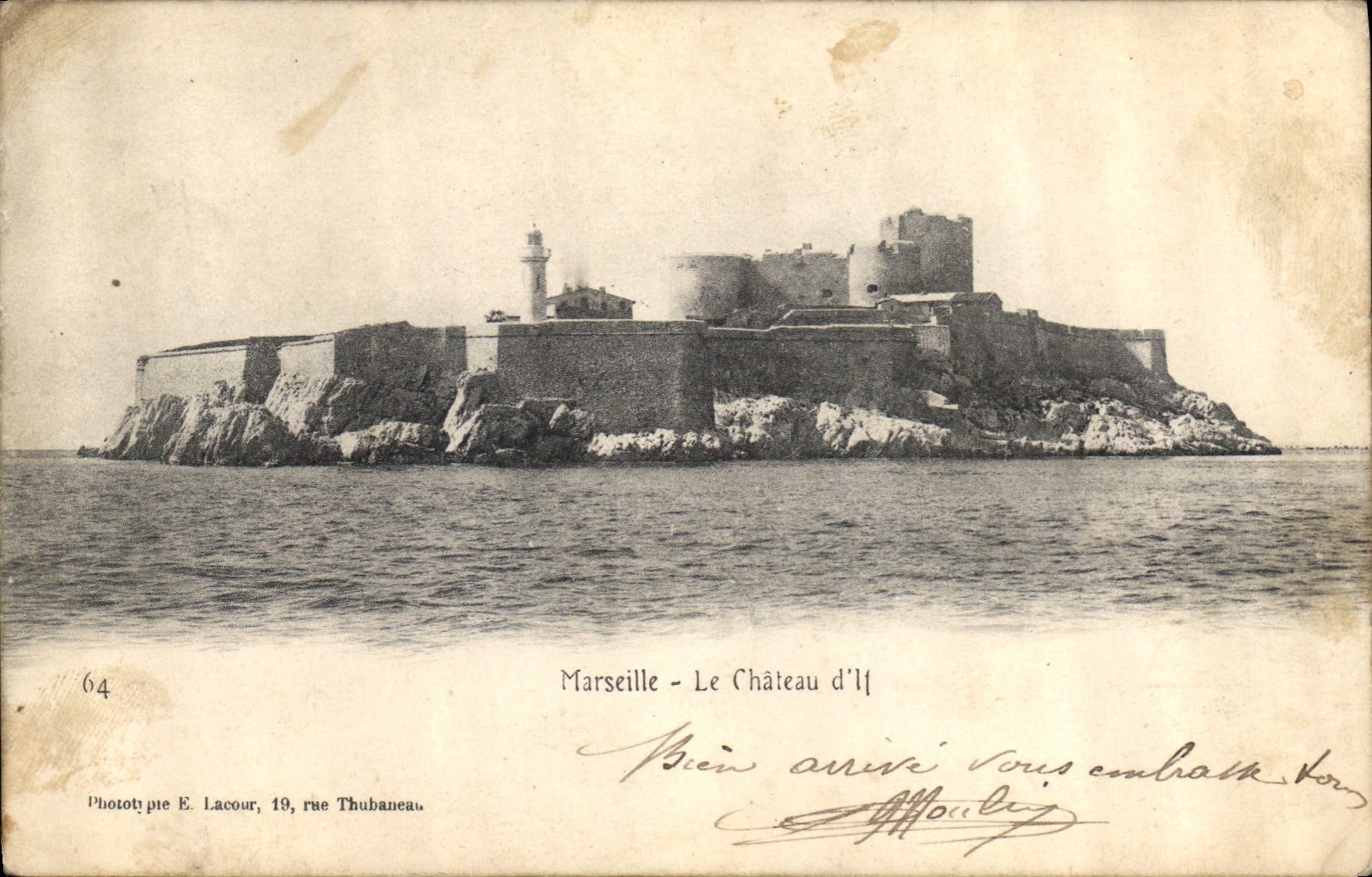 CPA Marseille Chateau d'If