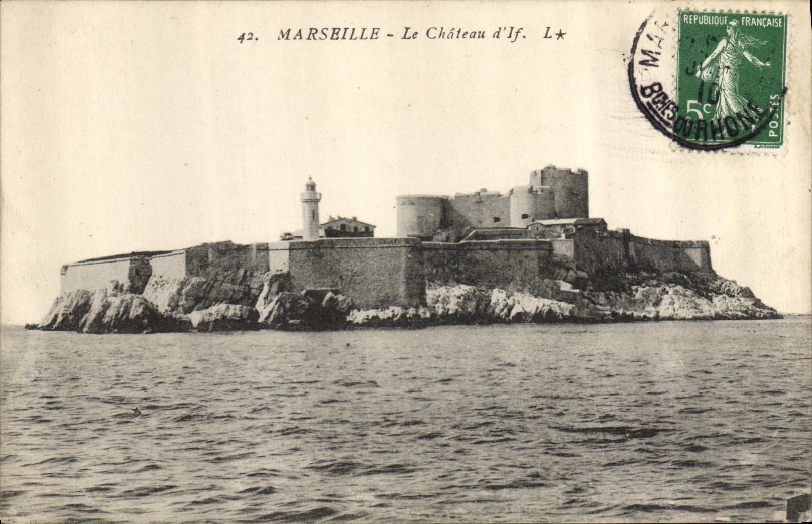 CPA Marseille Le Chateau d'If 
