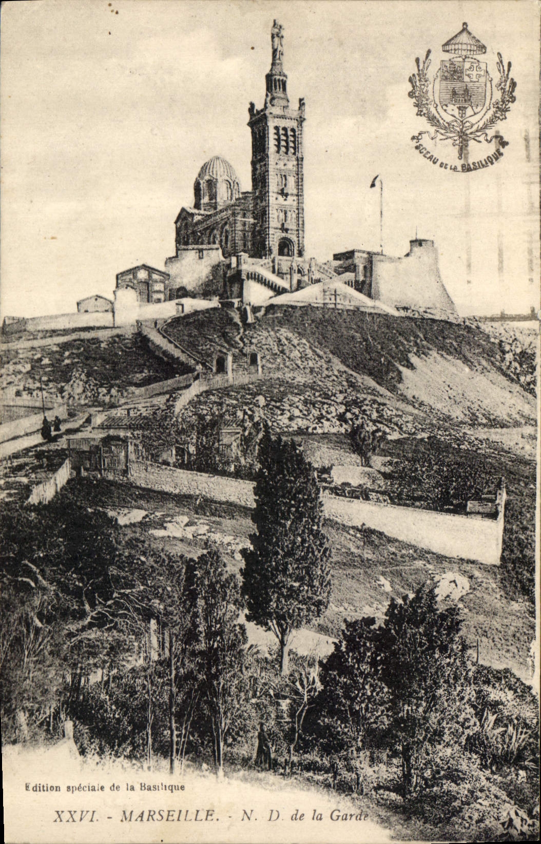 CPA Marseille Notre Dame de la Garde 