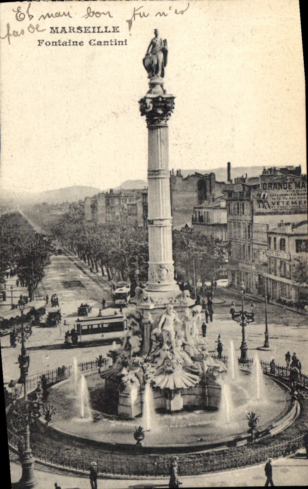 CPA Marseille Fontaine Cantini 