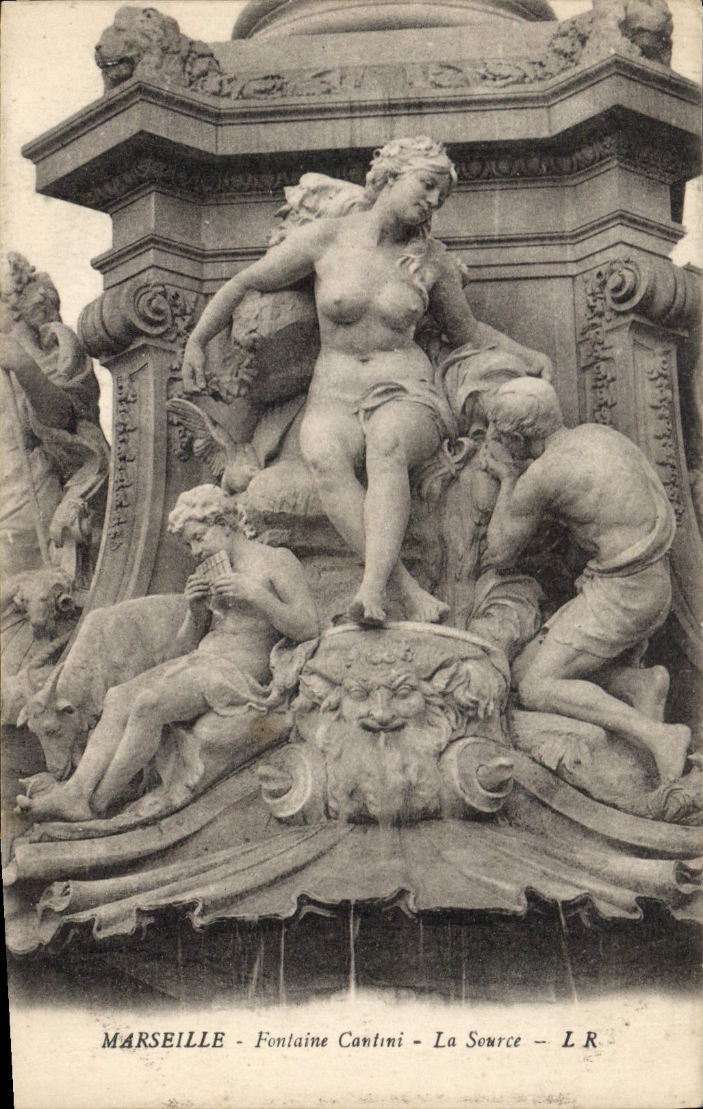 CPA Marseille Fontaine Cantini La Source 