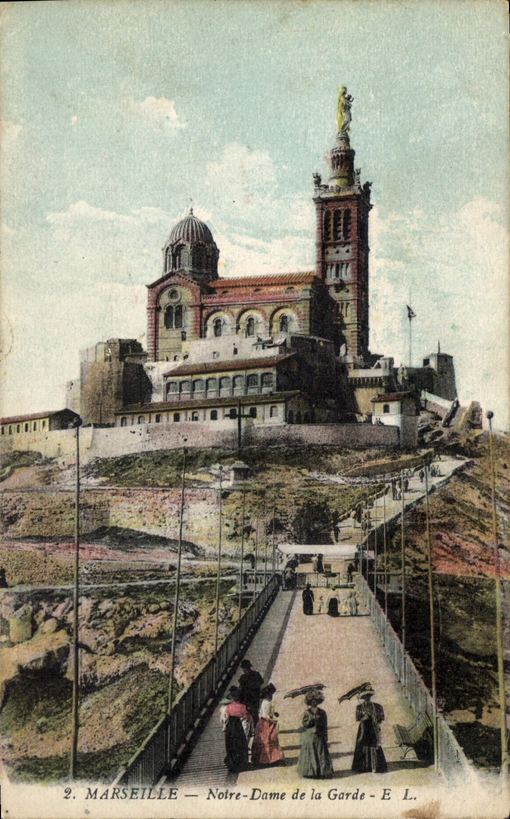 CPA Marseille Notre Dame de la Garde 