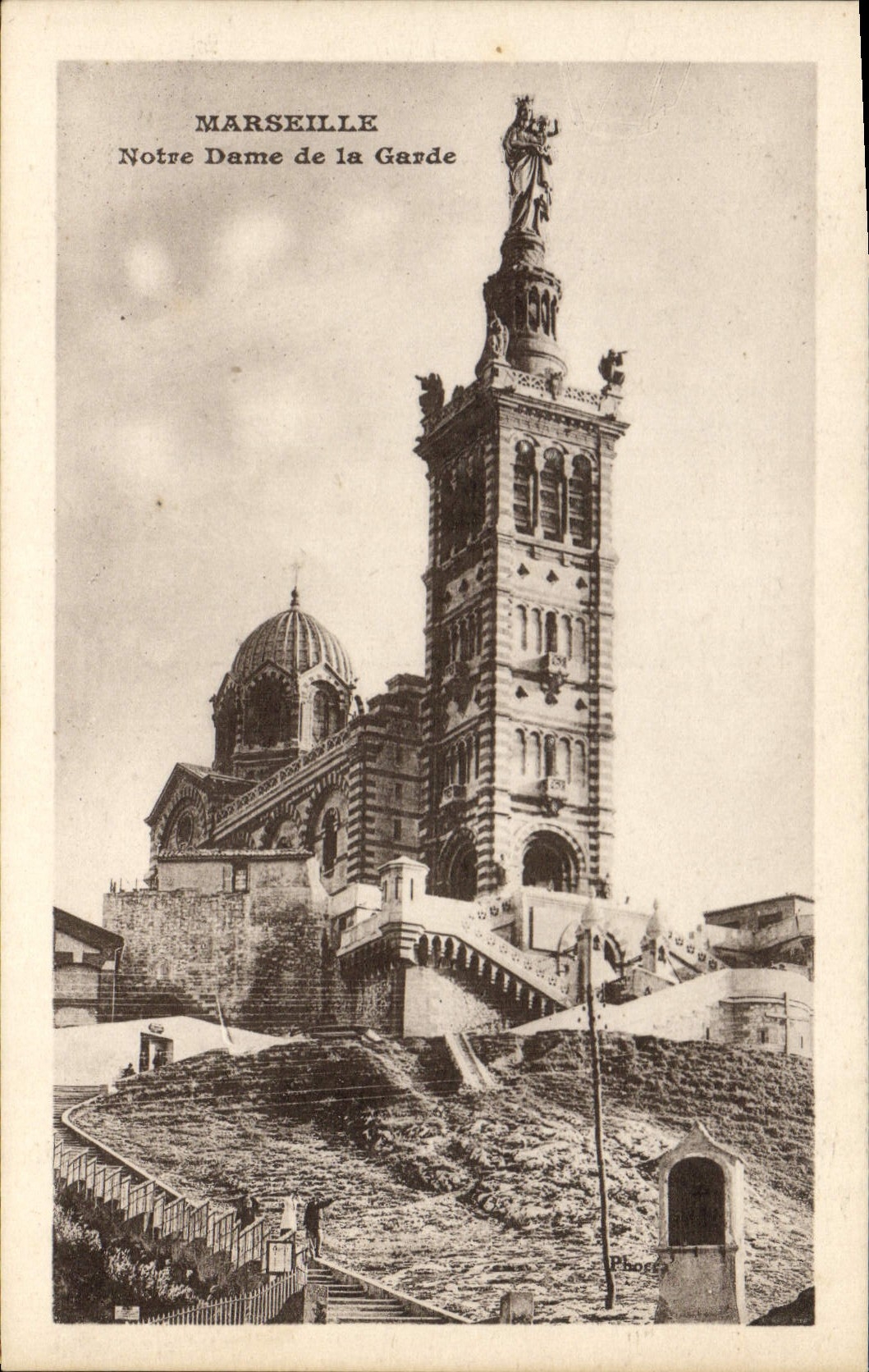 CPA Marseille Notre Dame de la Garde 