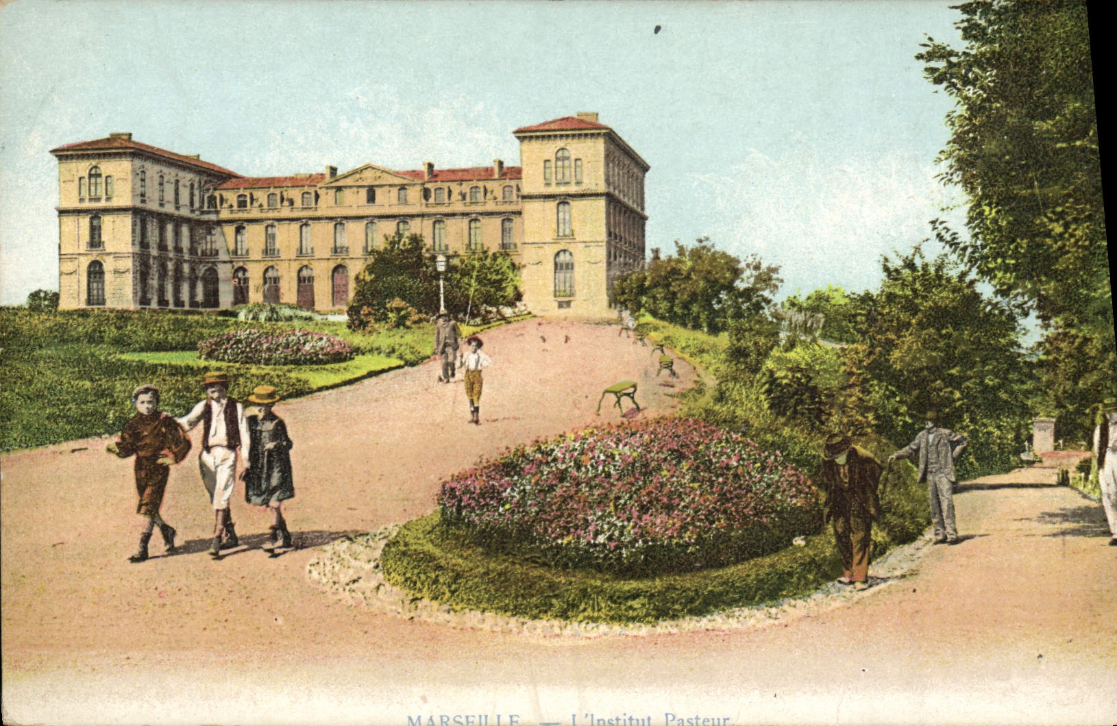 CPA Marseille L'Institut Pasteur 