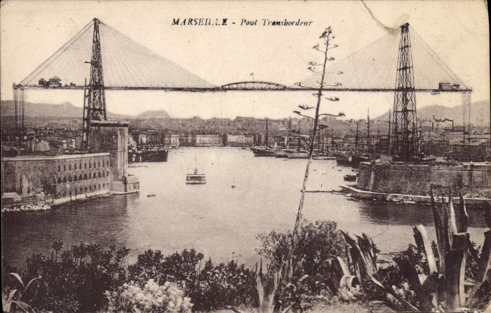 CPA Marseille Pont Transbordeur 