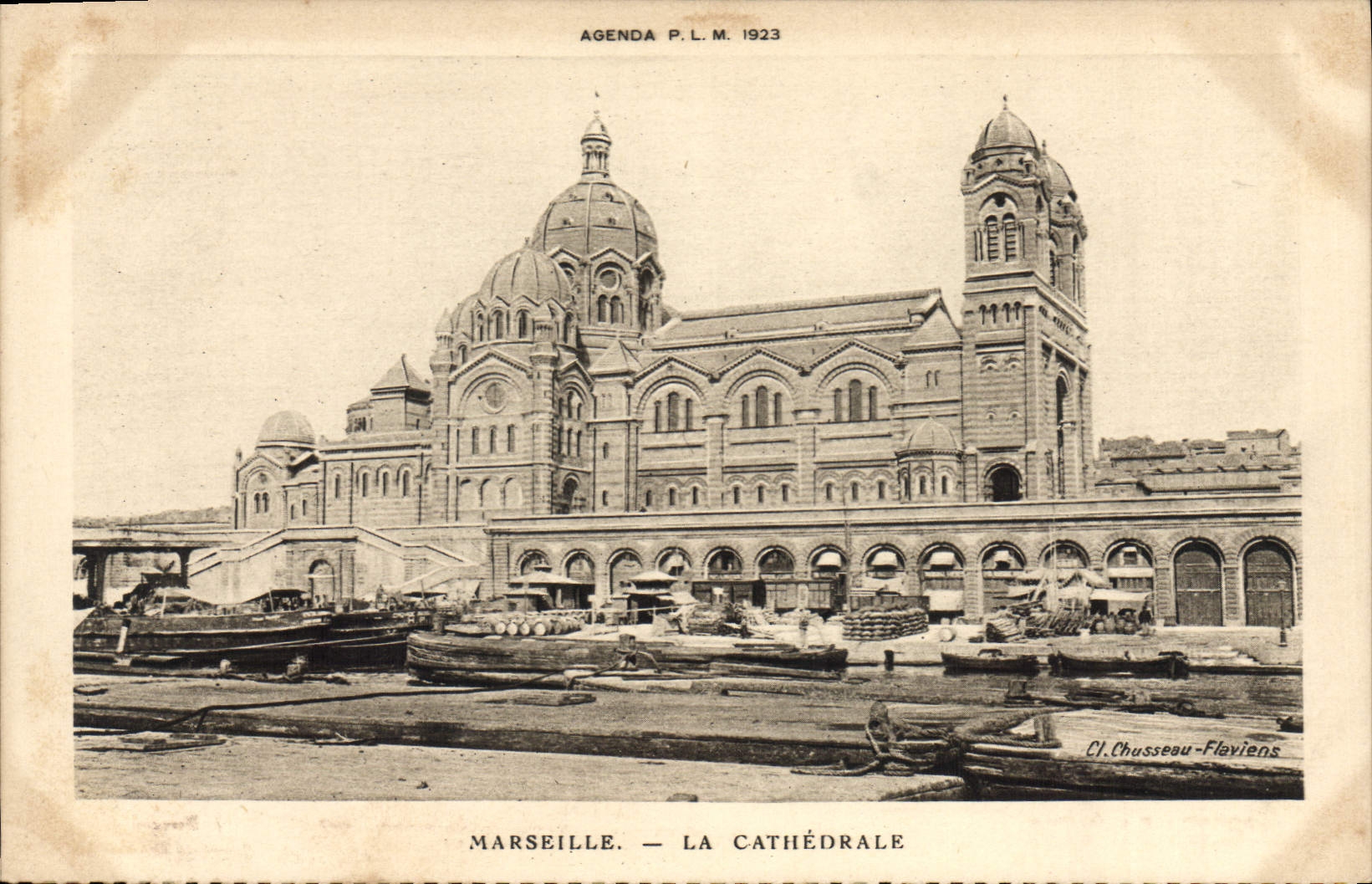 CPA Marseille La Cathedrale 