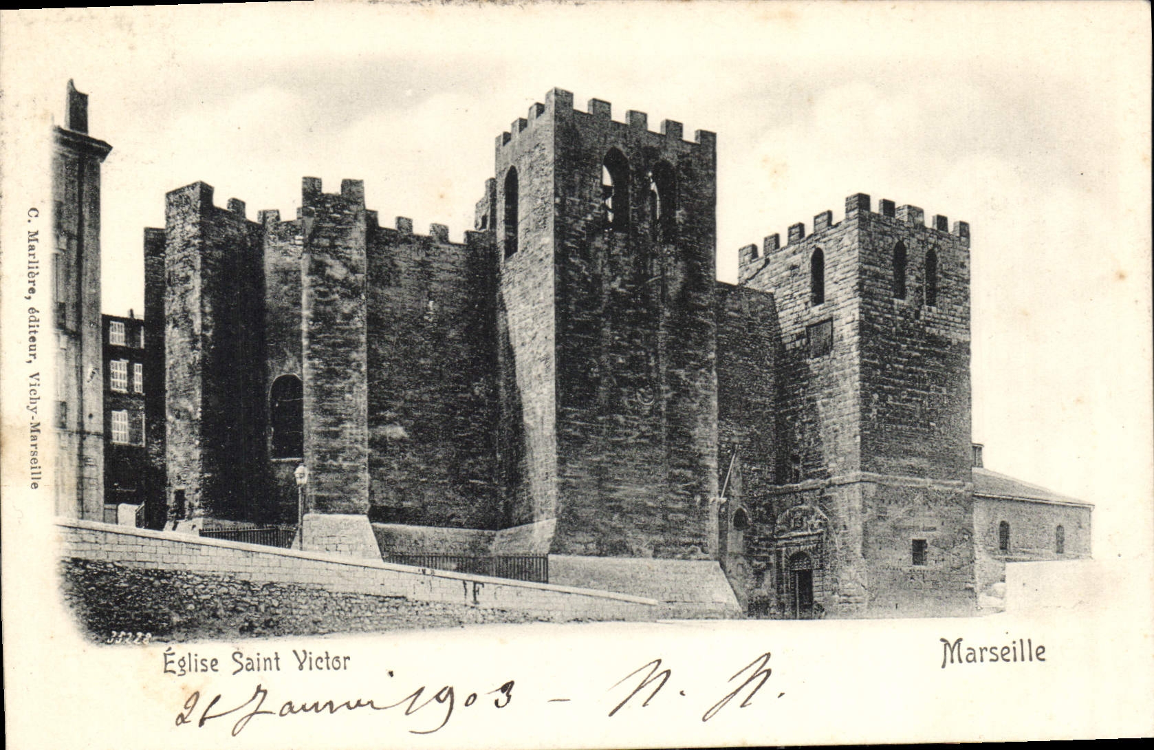 CPA Eglise Saint Victor 