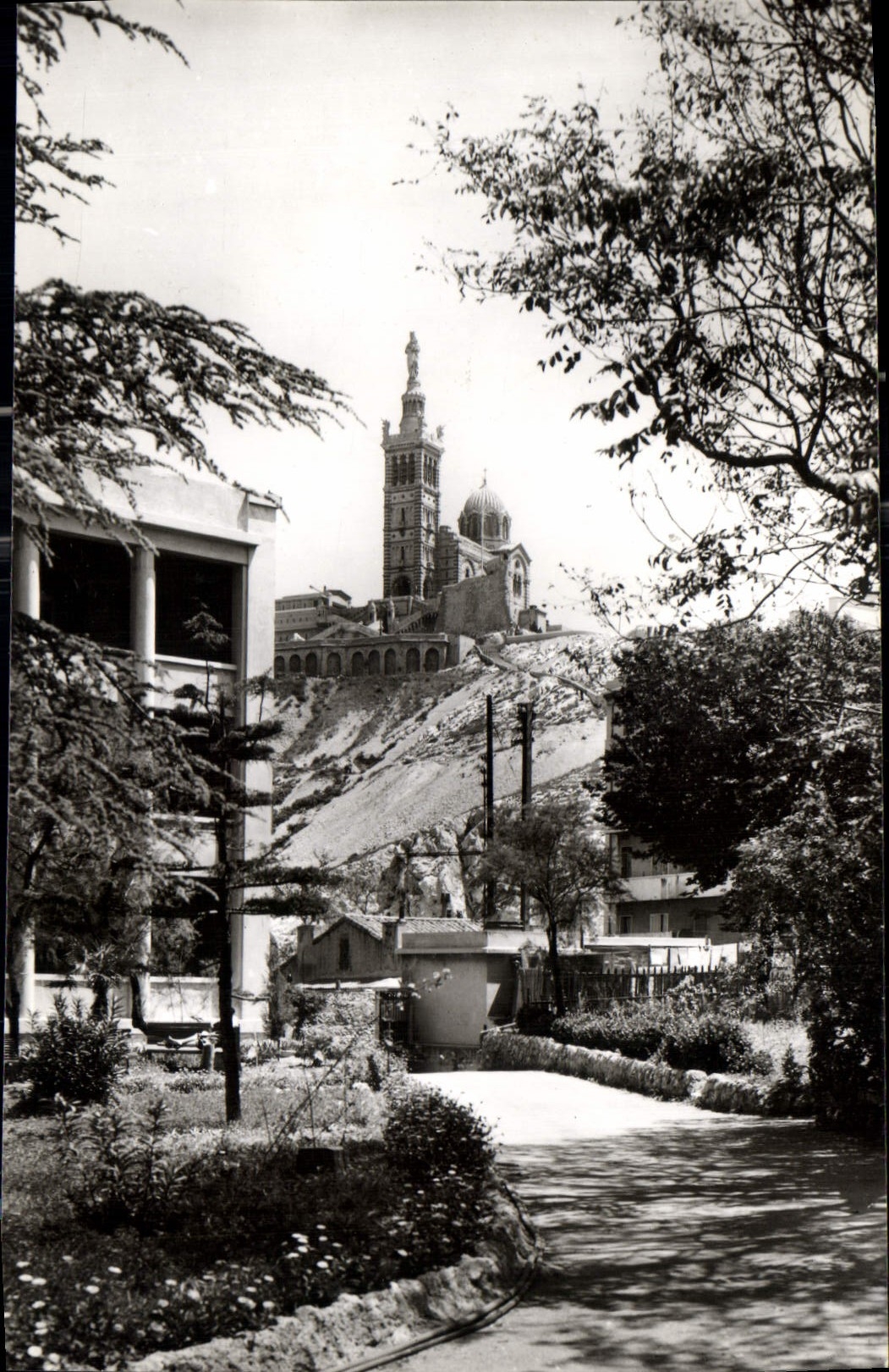 CPM Marseille Maison de repos et de convalescence Chemin du Roucas Balnc