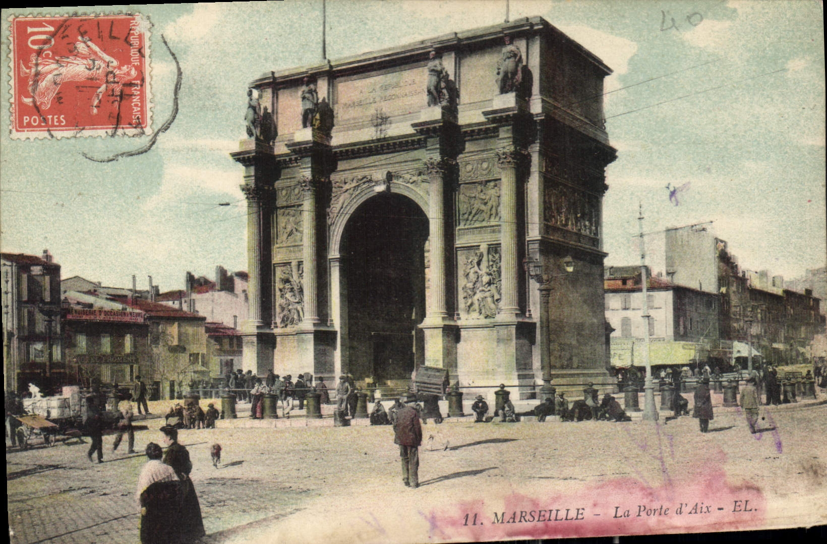 CPA Marseille La Porte d'Aix 