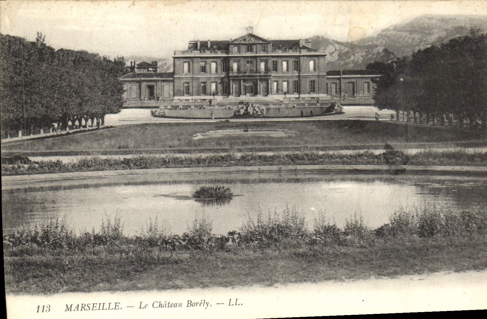 CPA Marseille Le Chateau Borely 