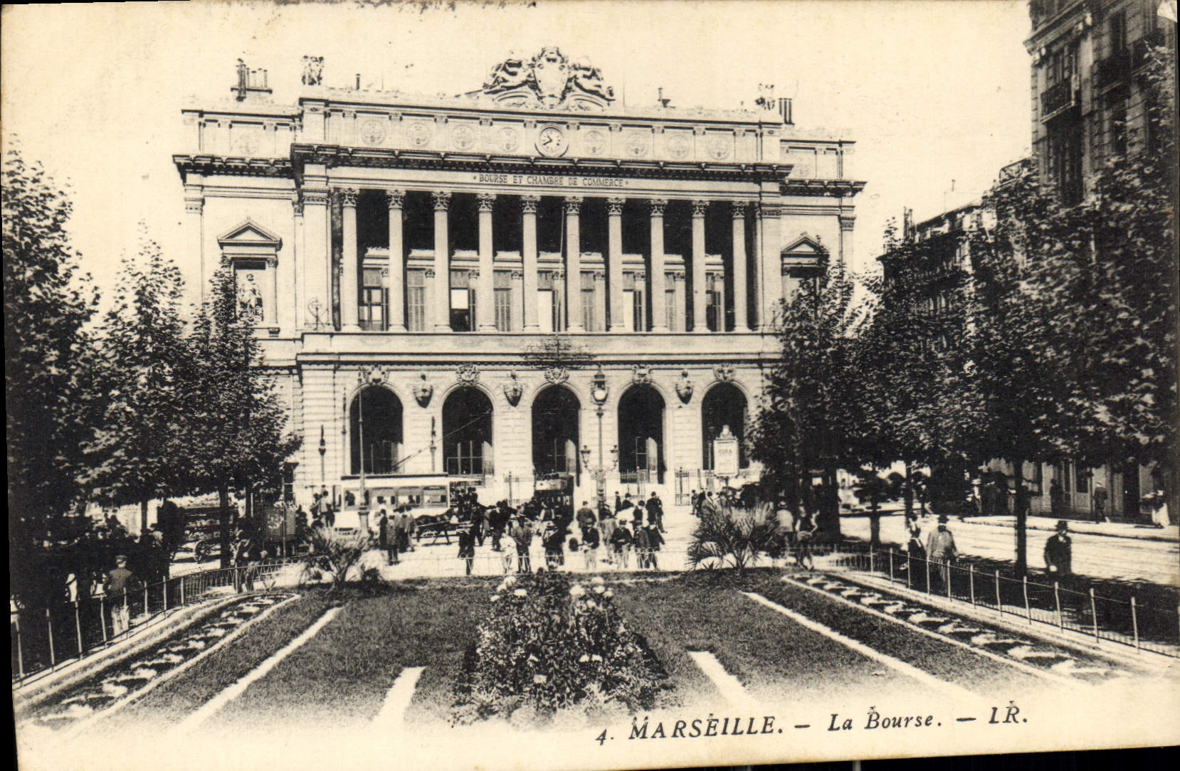 CPA Marseille La Bourse 