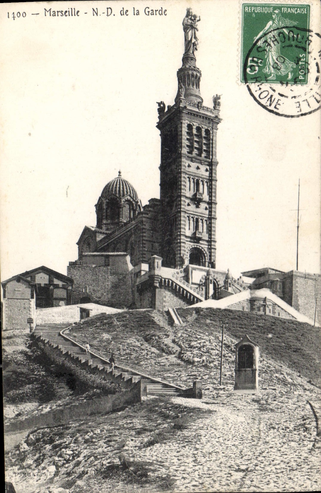 CPA Marseille Notre Dame de la Garde 