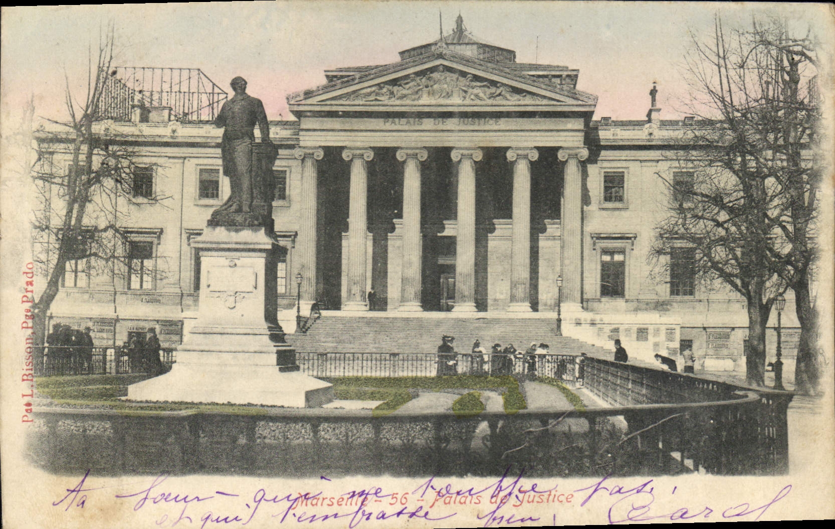 CPA Marseille Palais de Justice 