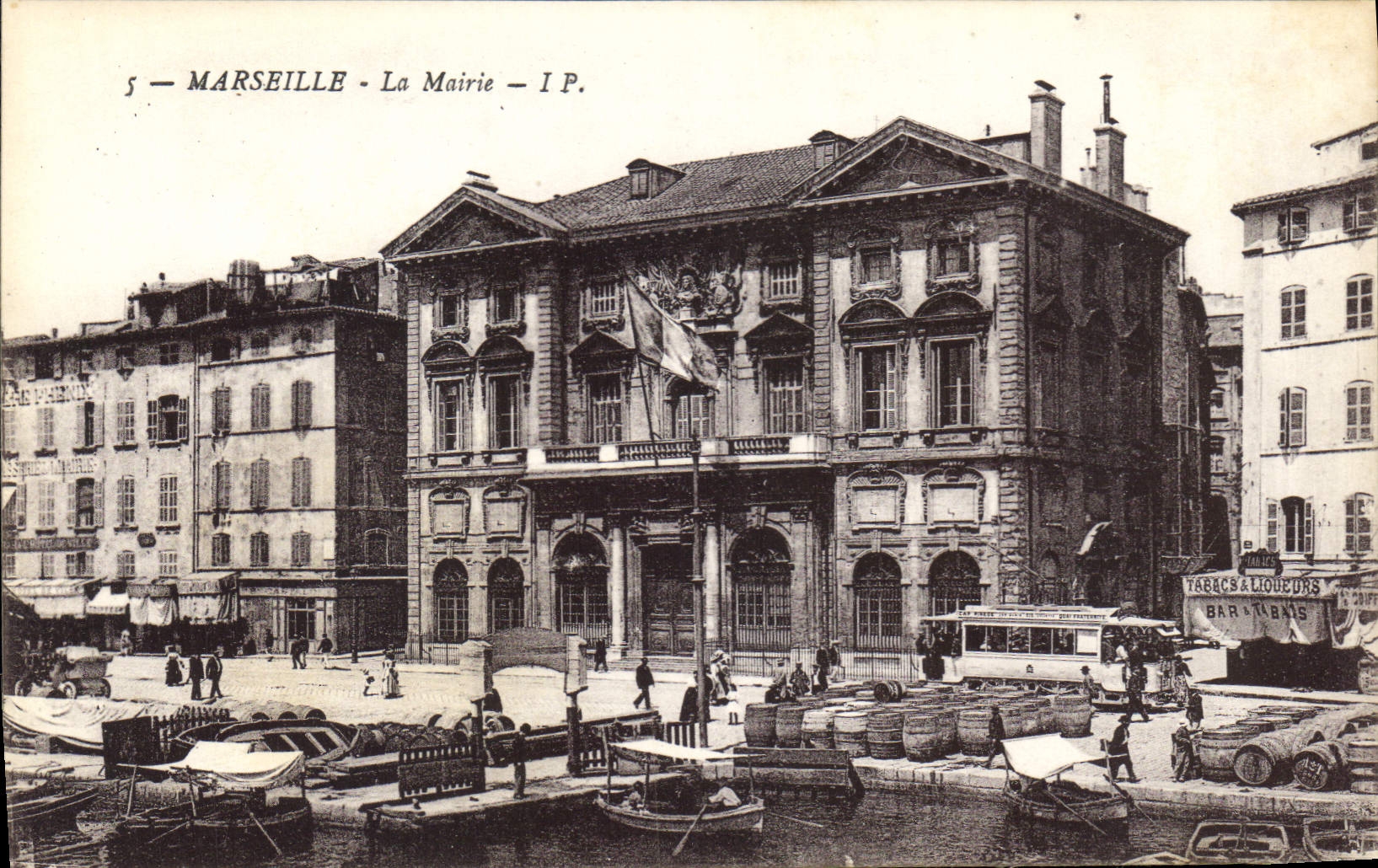 CPA Marseille La Mairie 