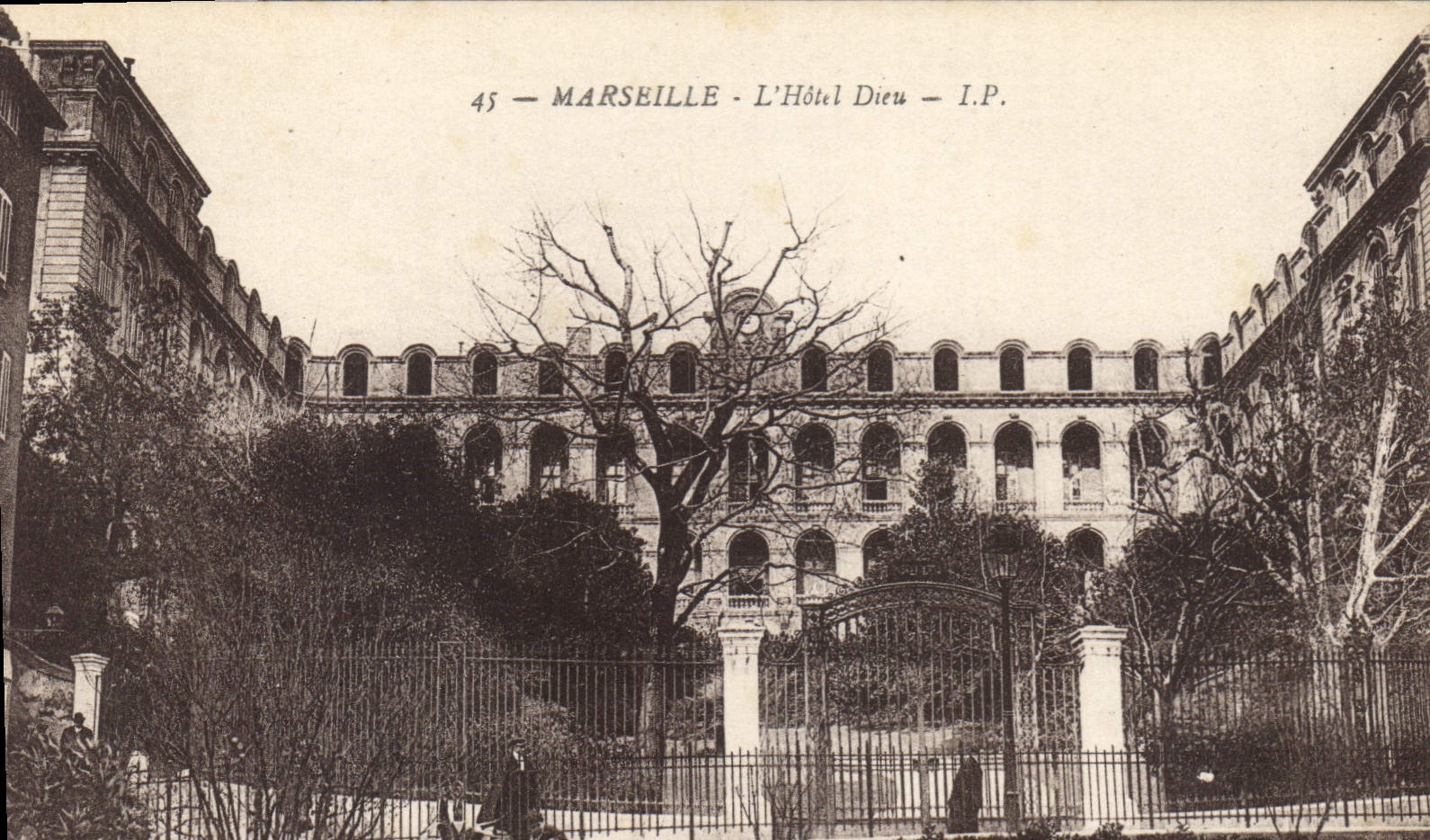 CPA Marseille L'Hotel Dieu 