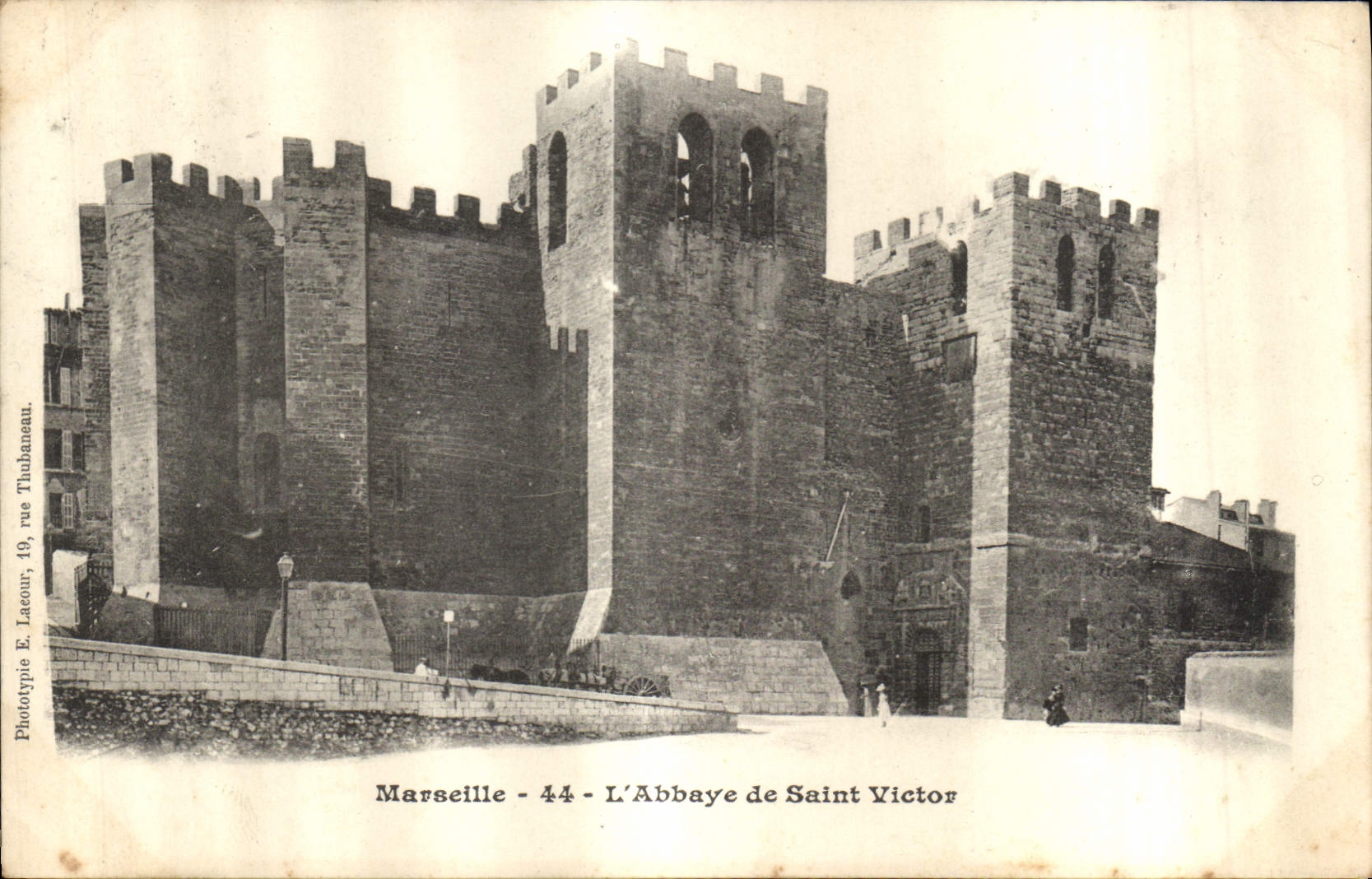CPA Marseille L'Abbaye de Saint Victor 
