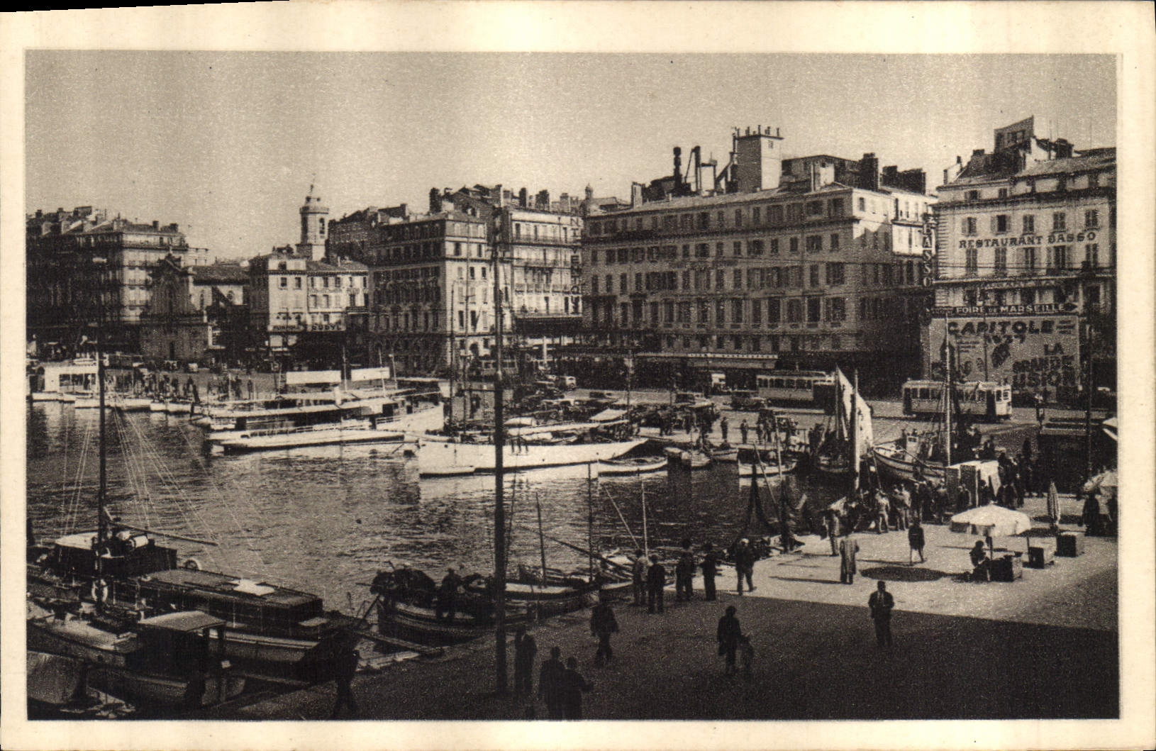 CPA Marseille Quai des Belges 